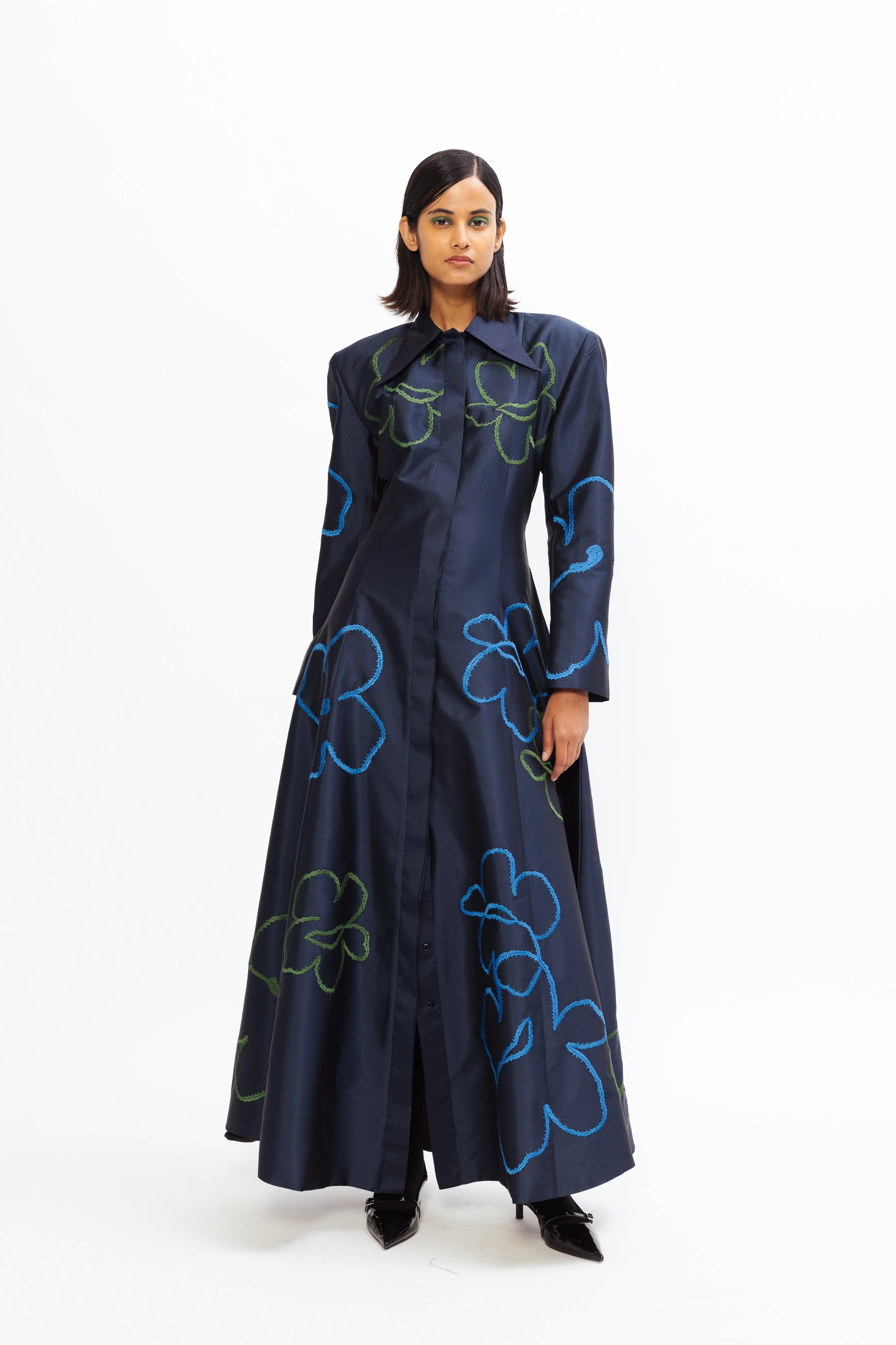 Alphine Embroidered Dress - Image 3