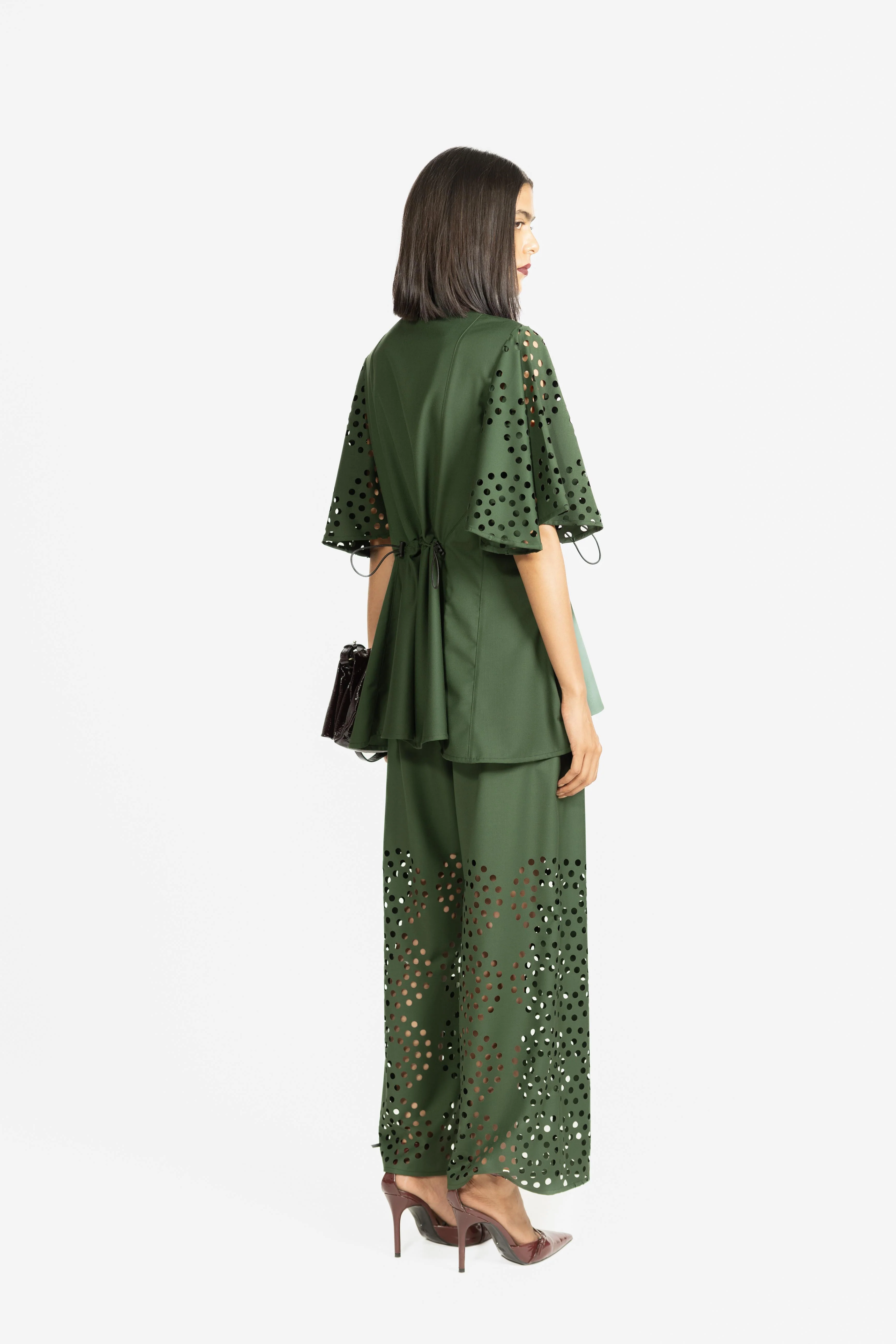 Astrid Top - Green - Image 5