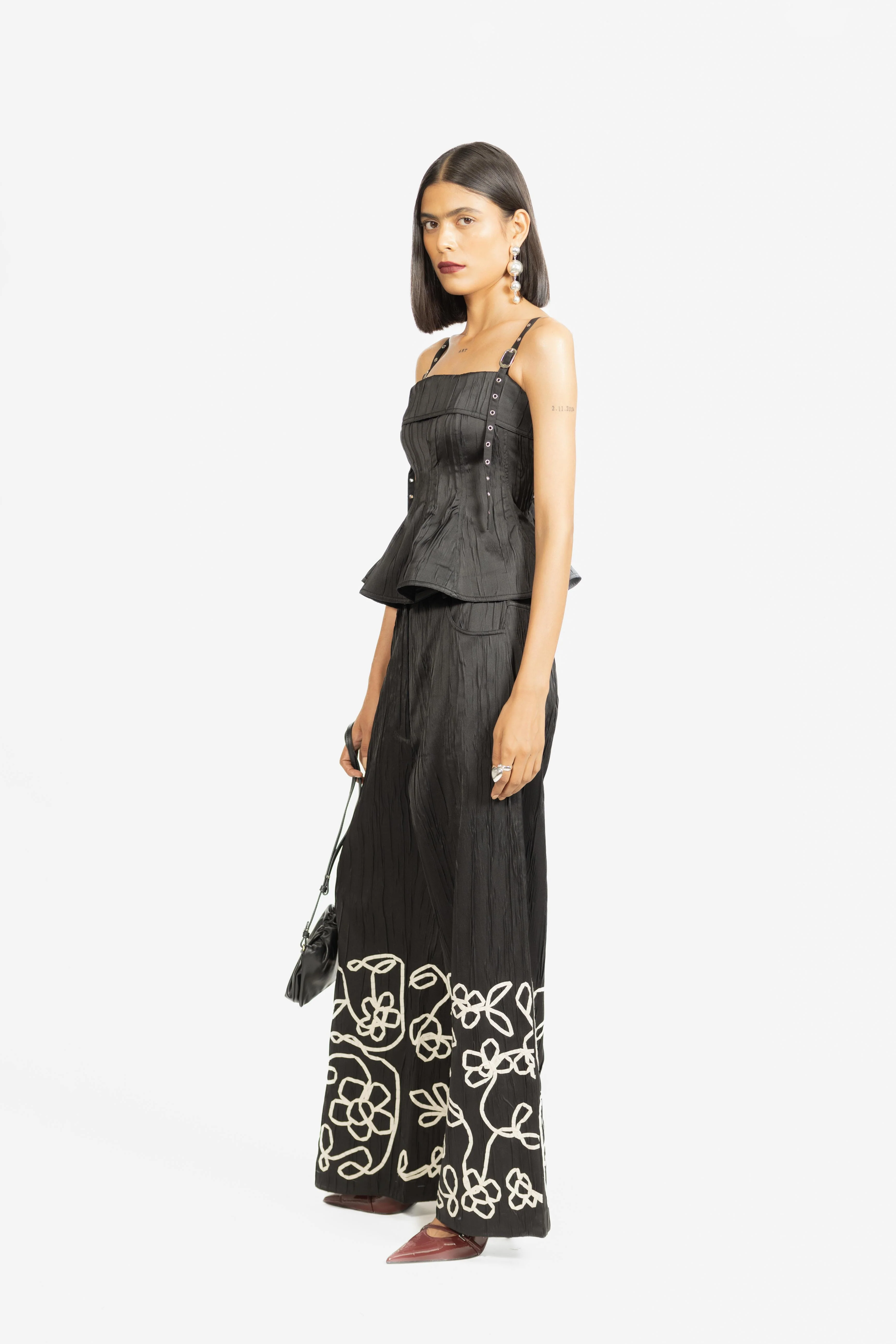 Giselle Crinkled Trousers - Image 4