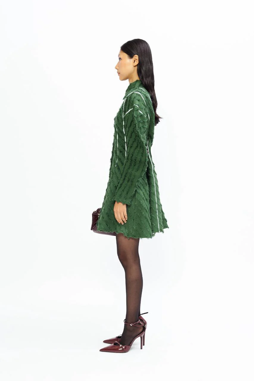 Azaria Wool Dress - Image 4