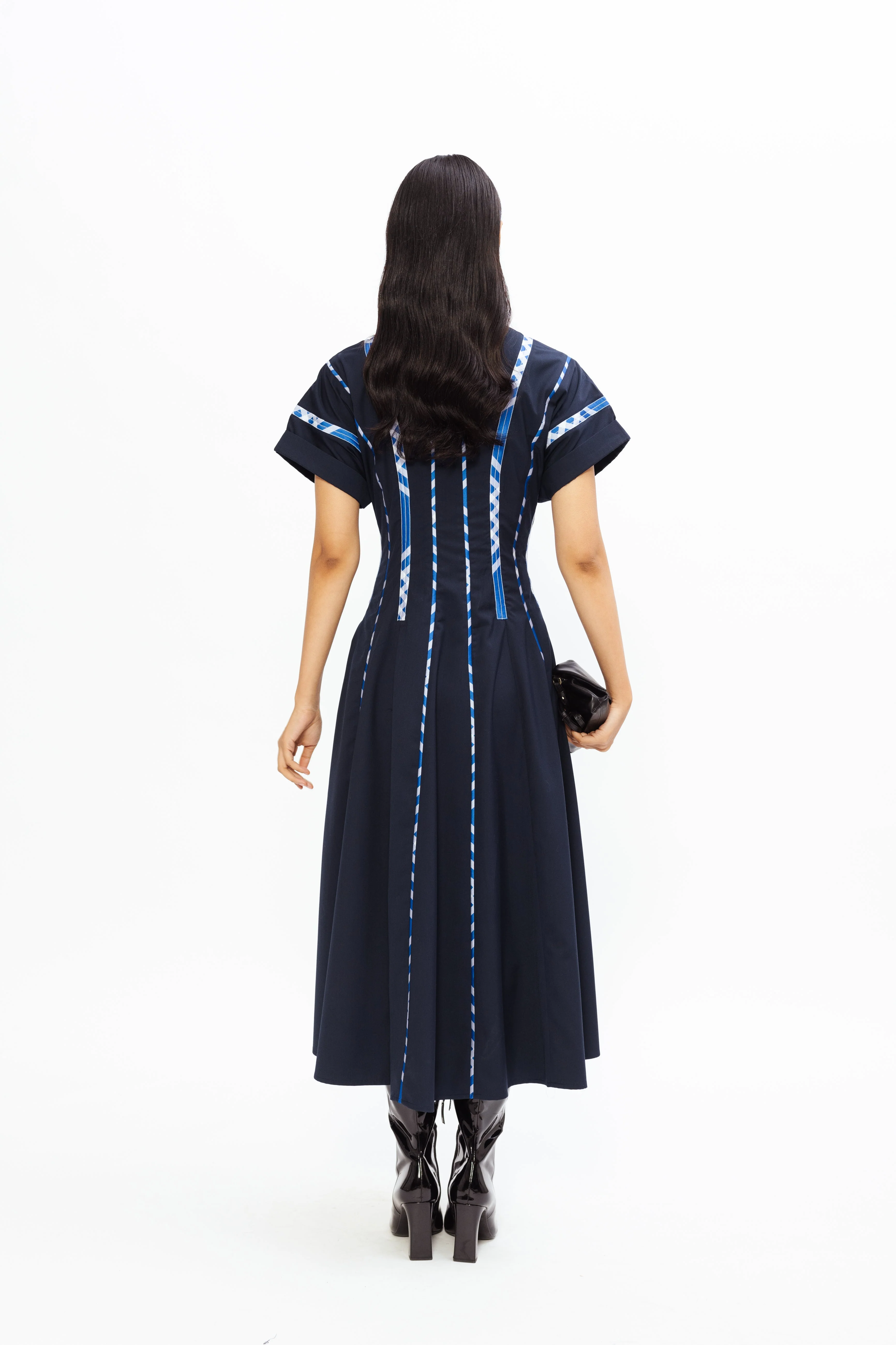 Azaria Dress - Midnight Blue - Image 4