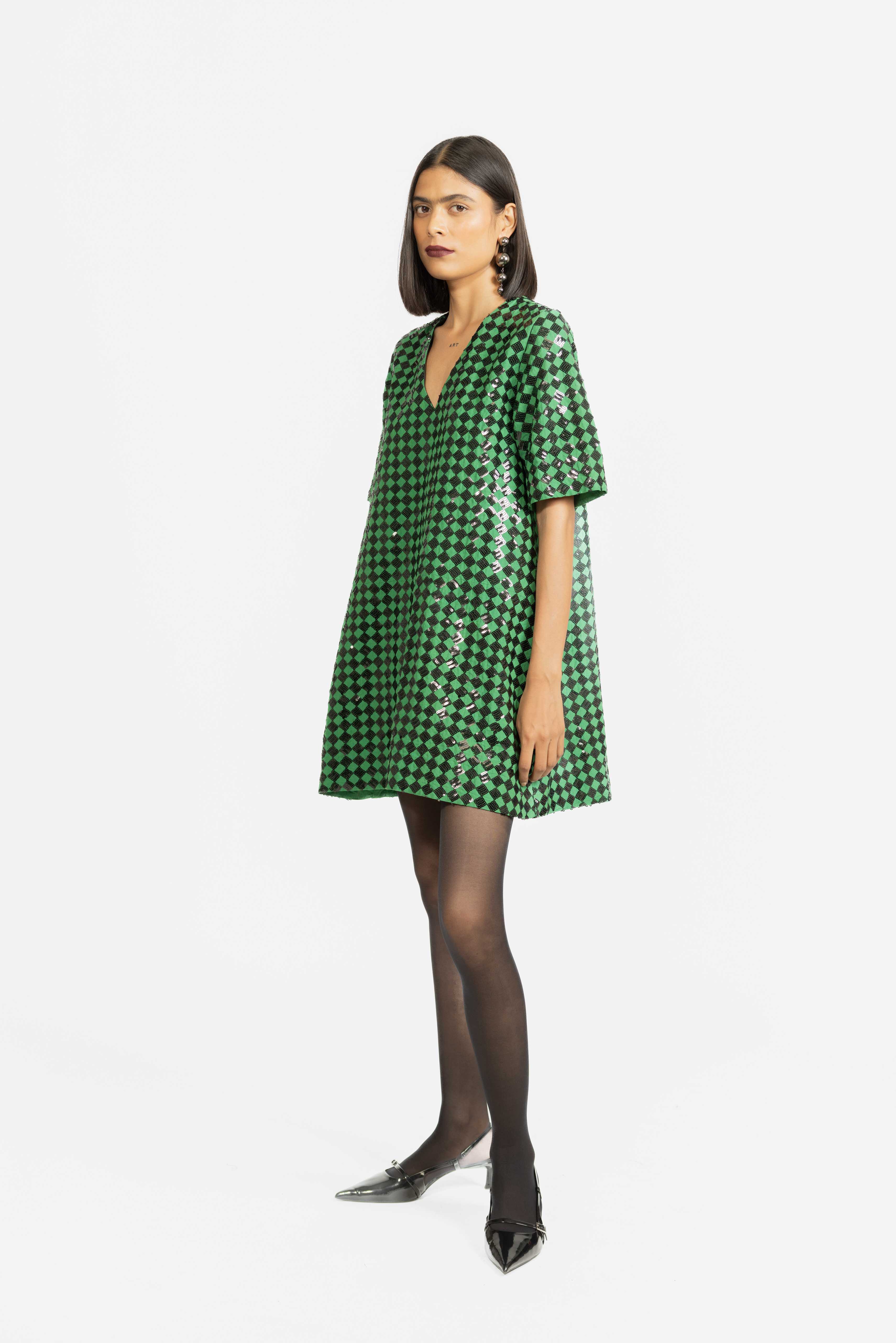 Birch Sequined Dress - Image 3