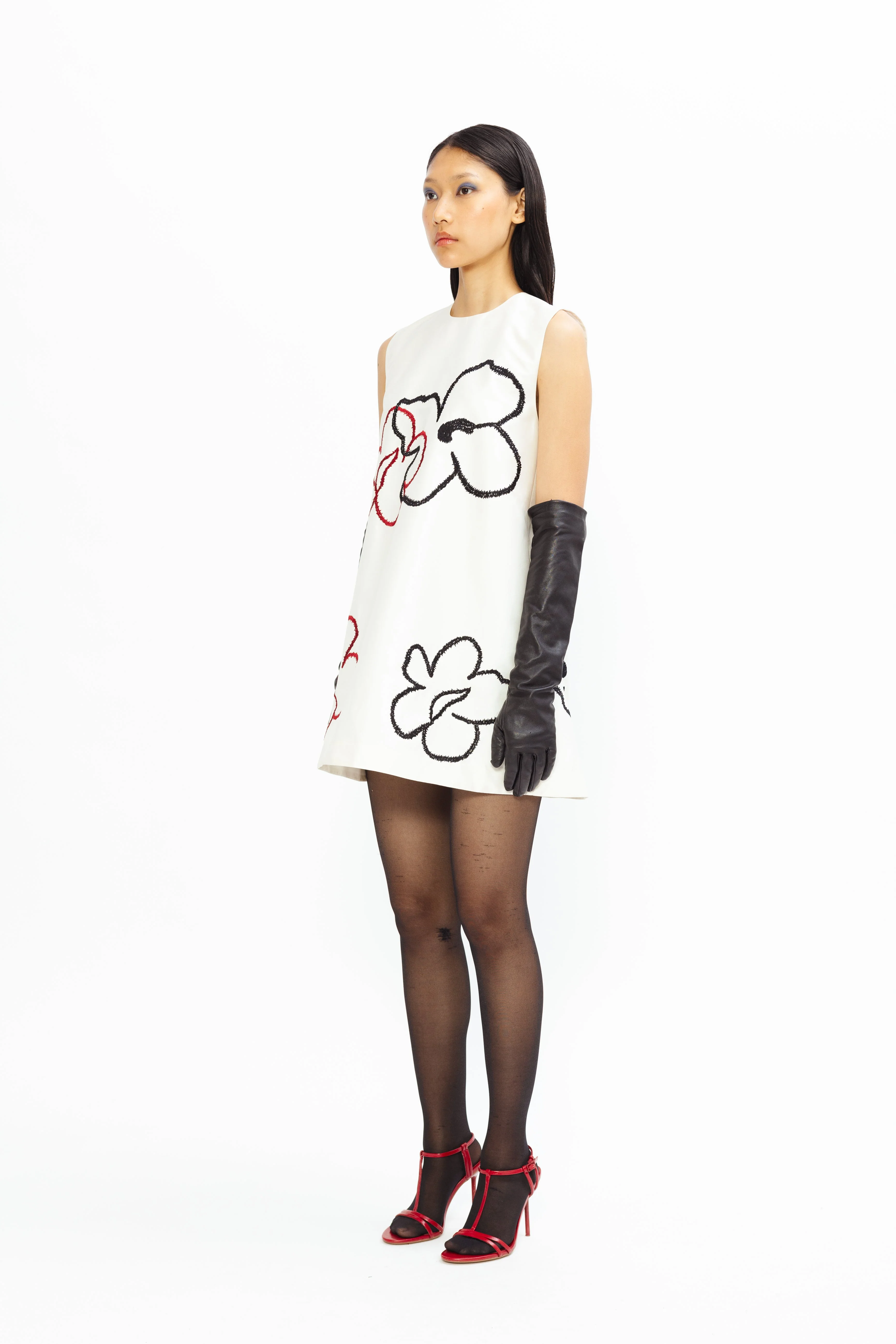Budapest Embroidered Dress - Image 3