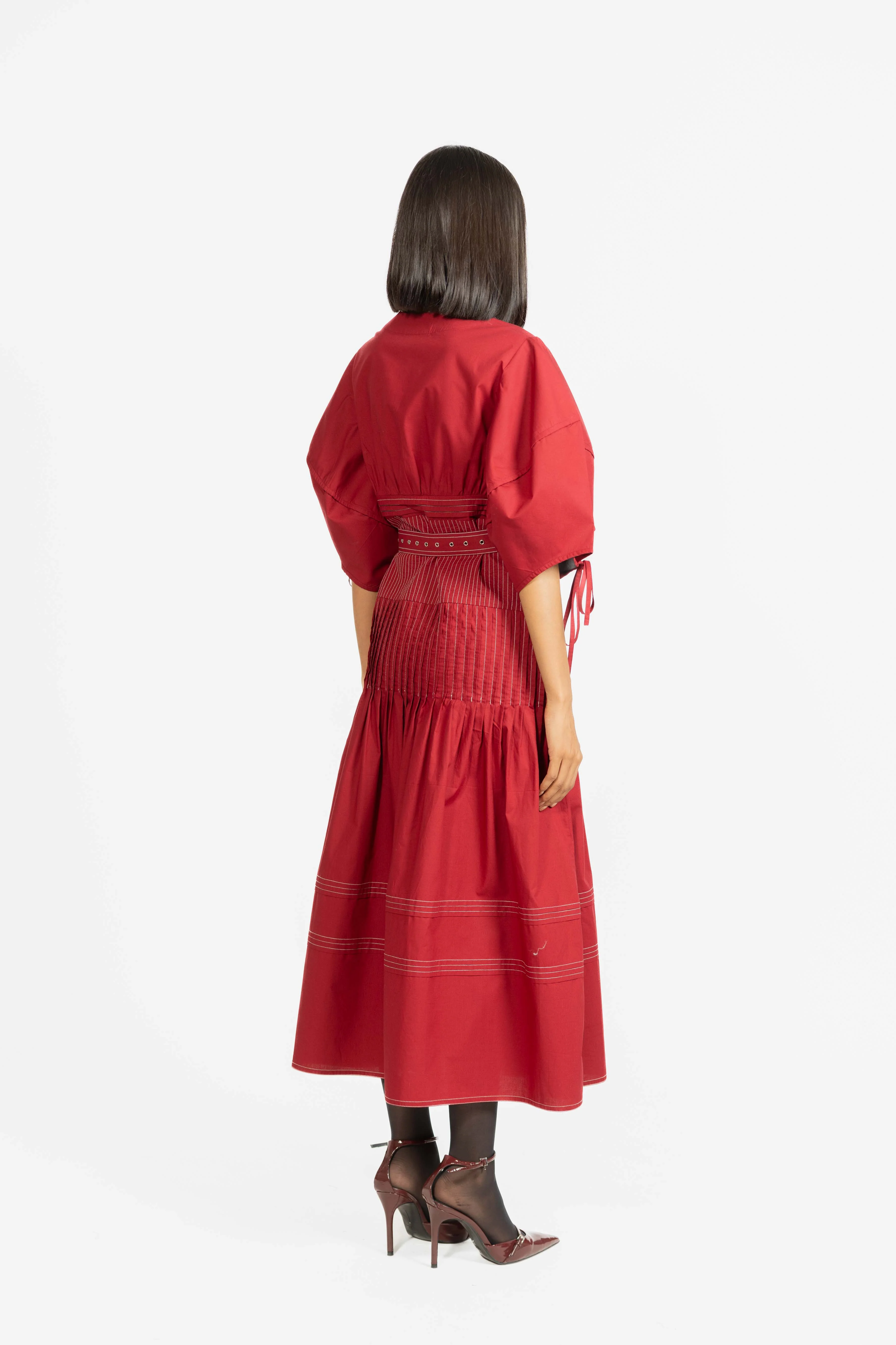 Candy Dress - Ruby Red - Image 5