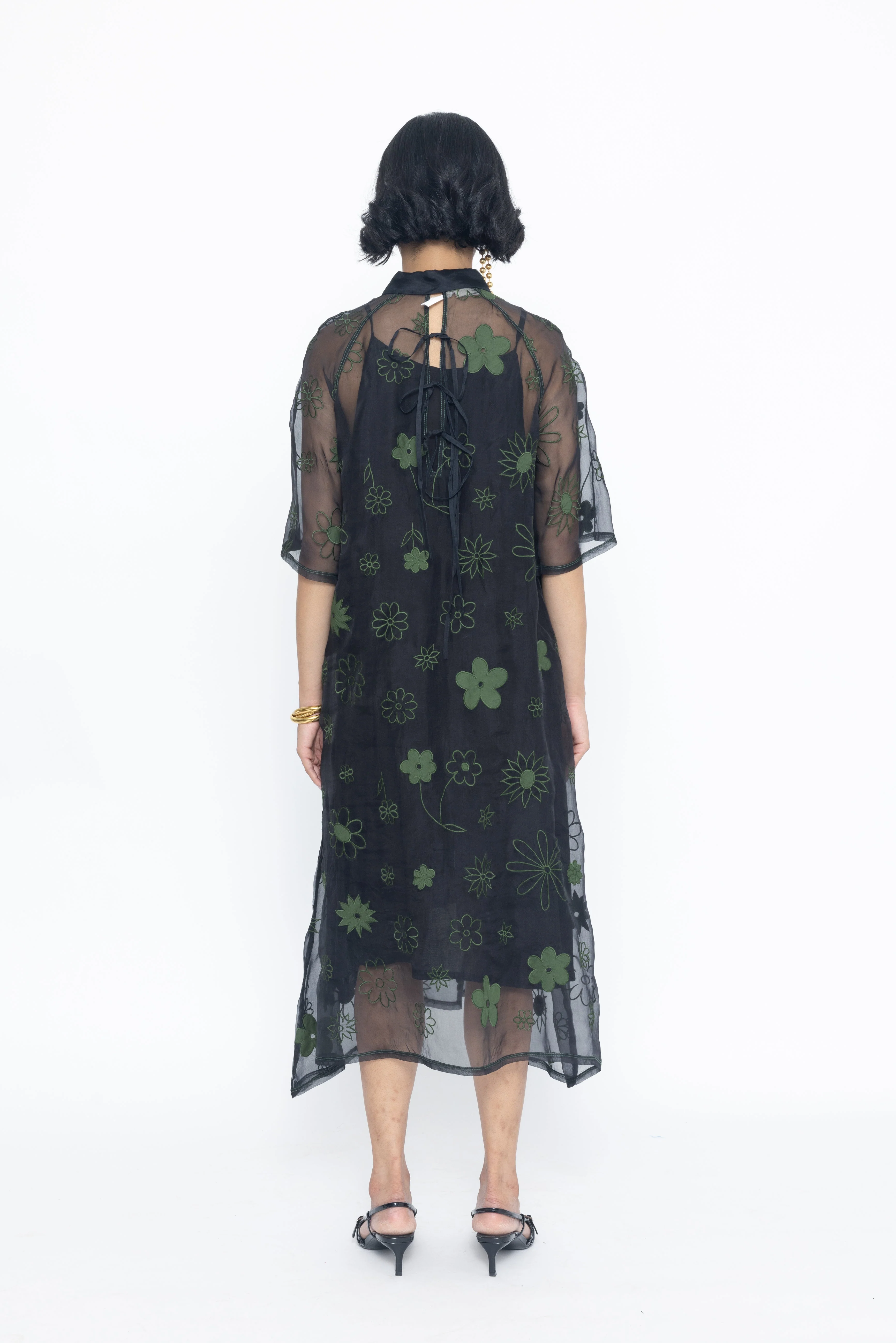 Chess Embroidered Dress - Image 3
