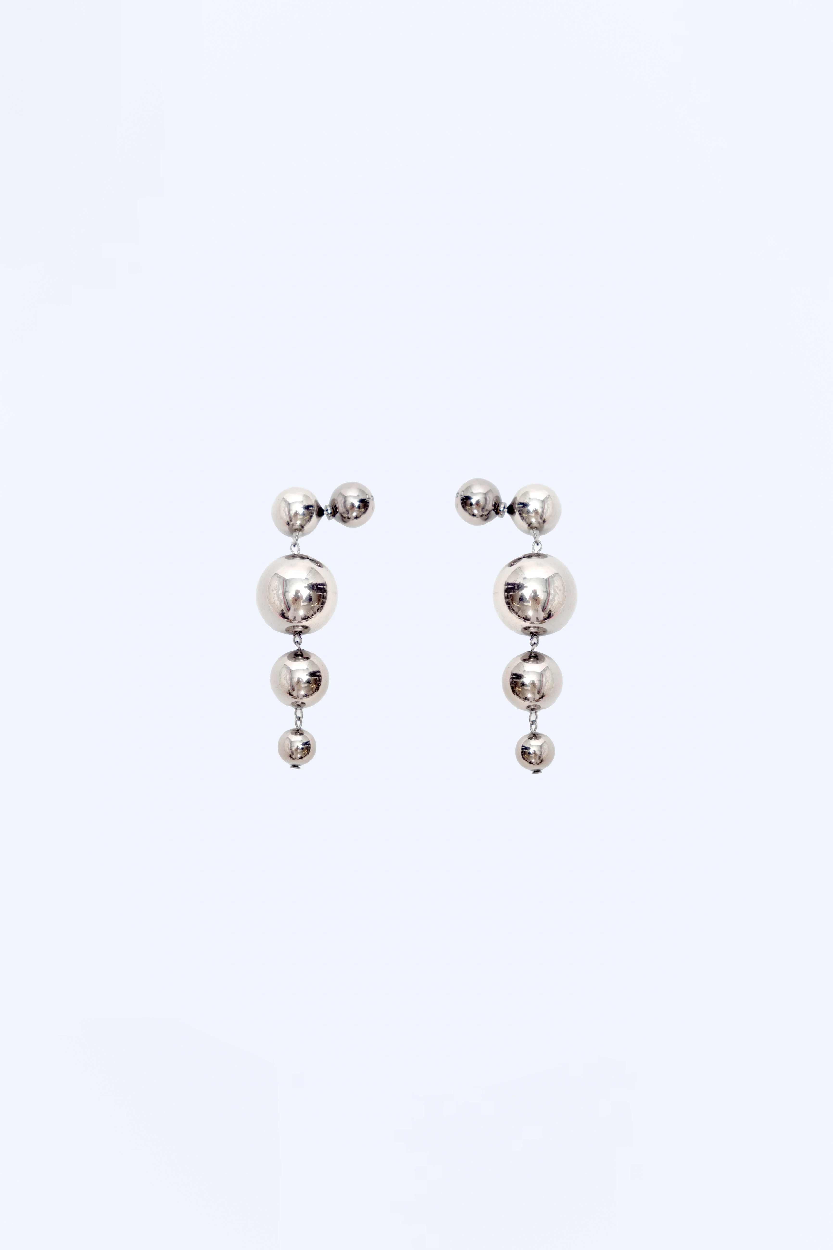 Circle of life - Ball Earrings - Silver