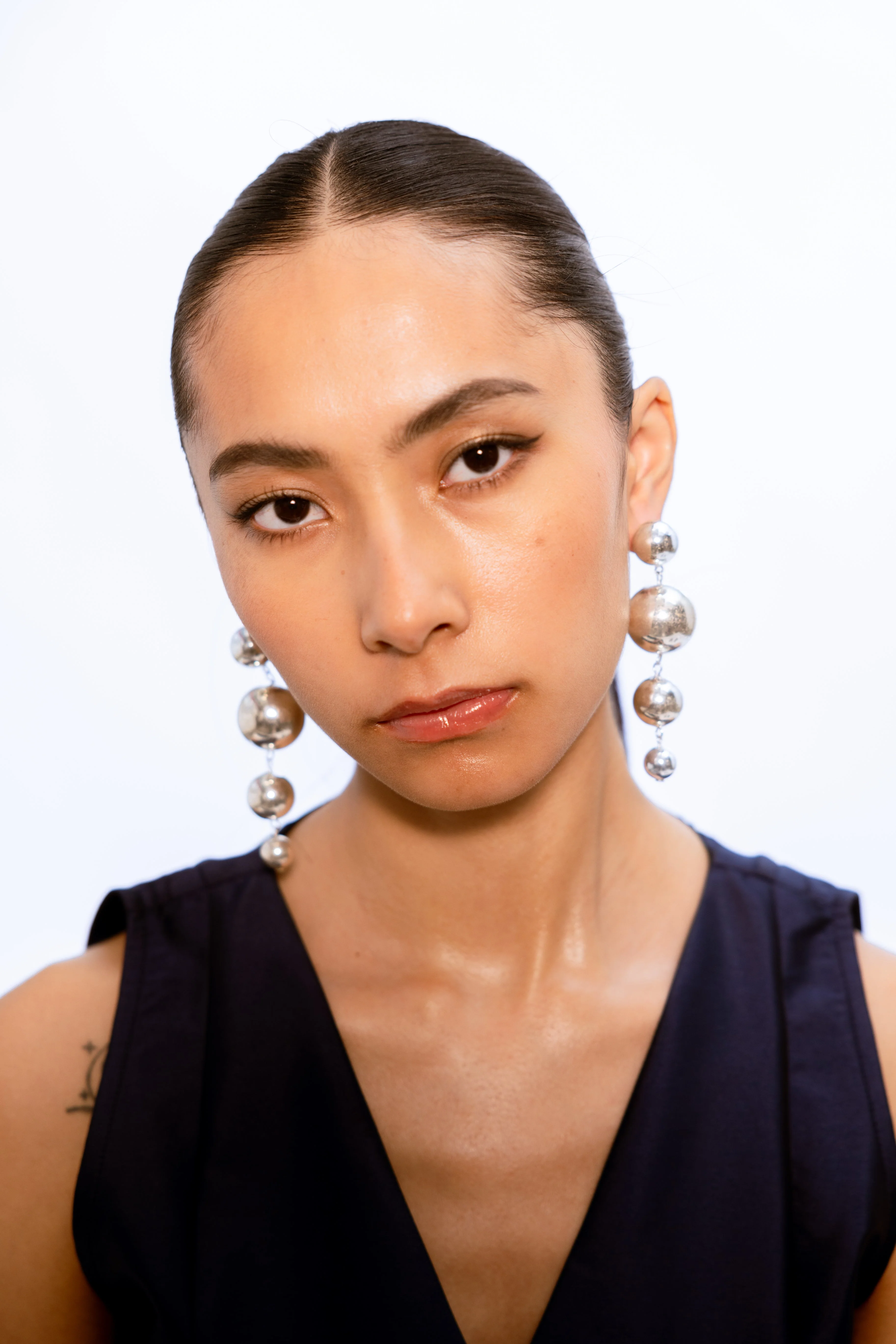 Circle of life - Ball Earrings - Silver - Image 4