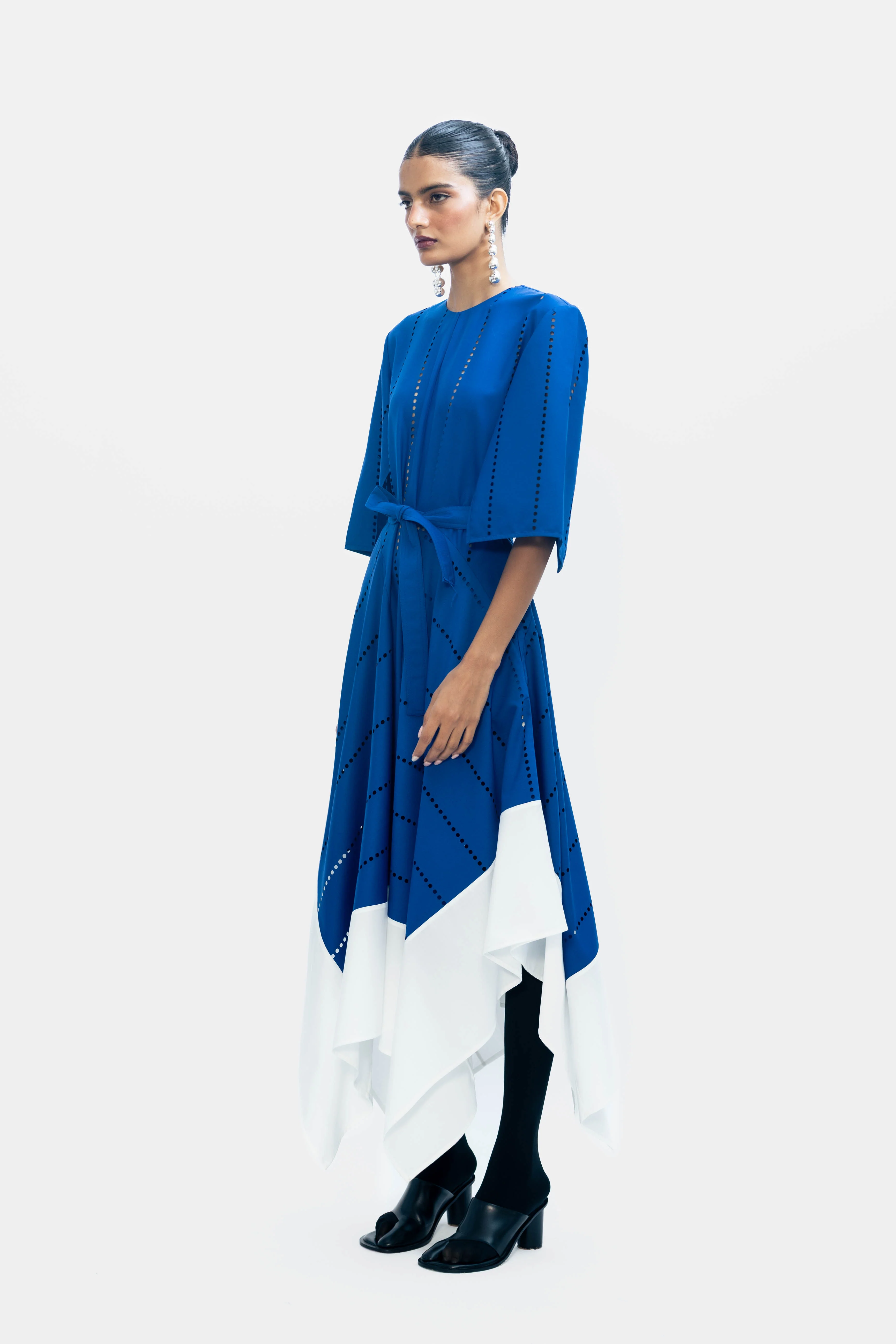 Connie Dress - Blue - Image 3