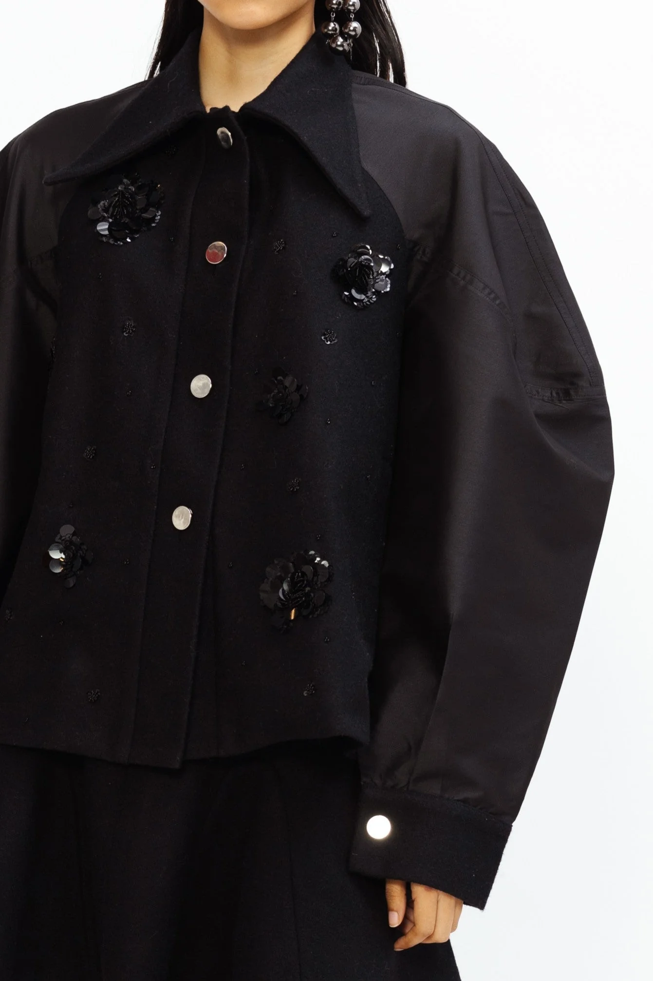 Delite Melton Wool Shirt - Image 2