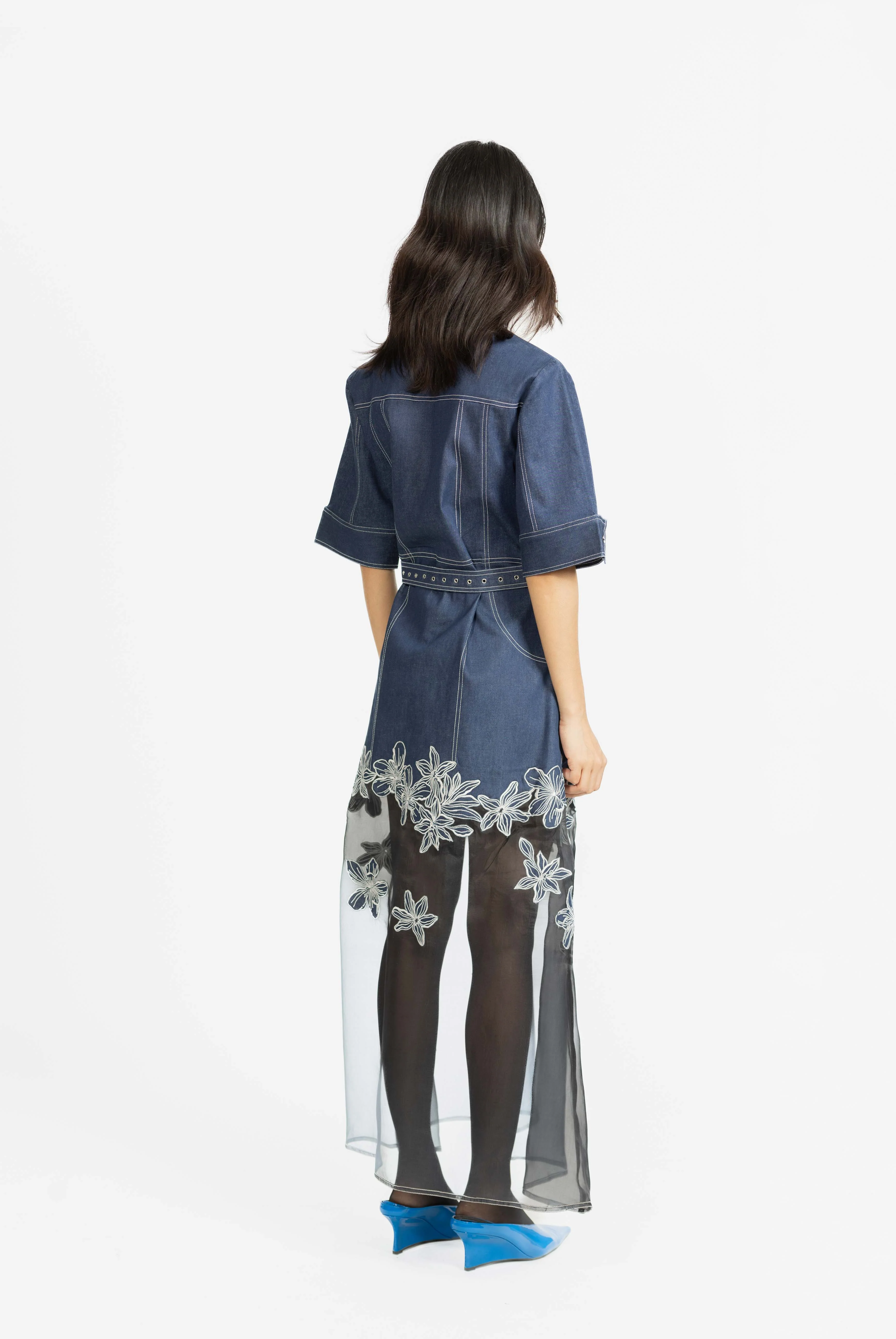 Draft Denim Dress - Image 4