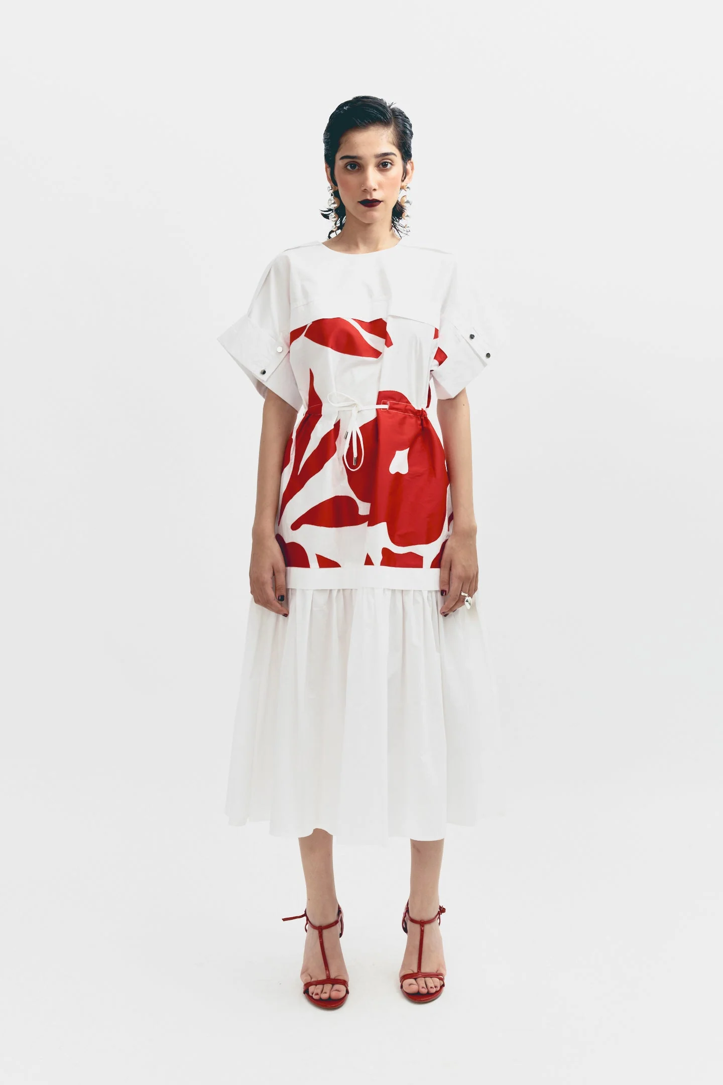 Echo Applique Dress