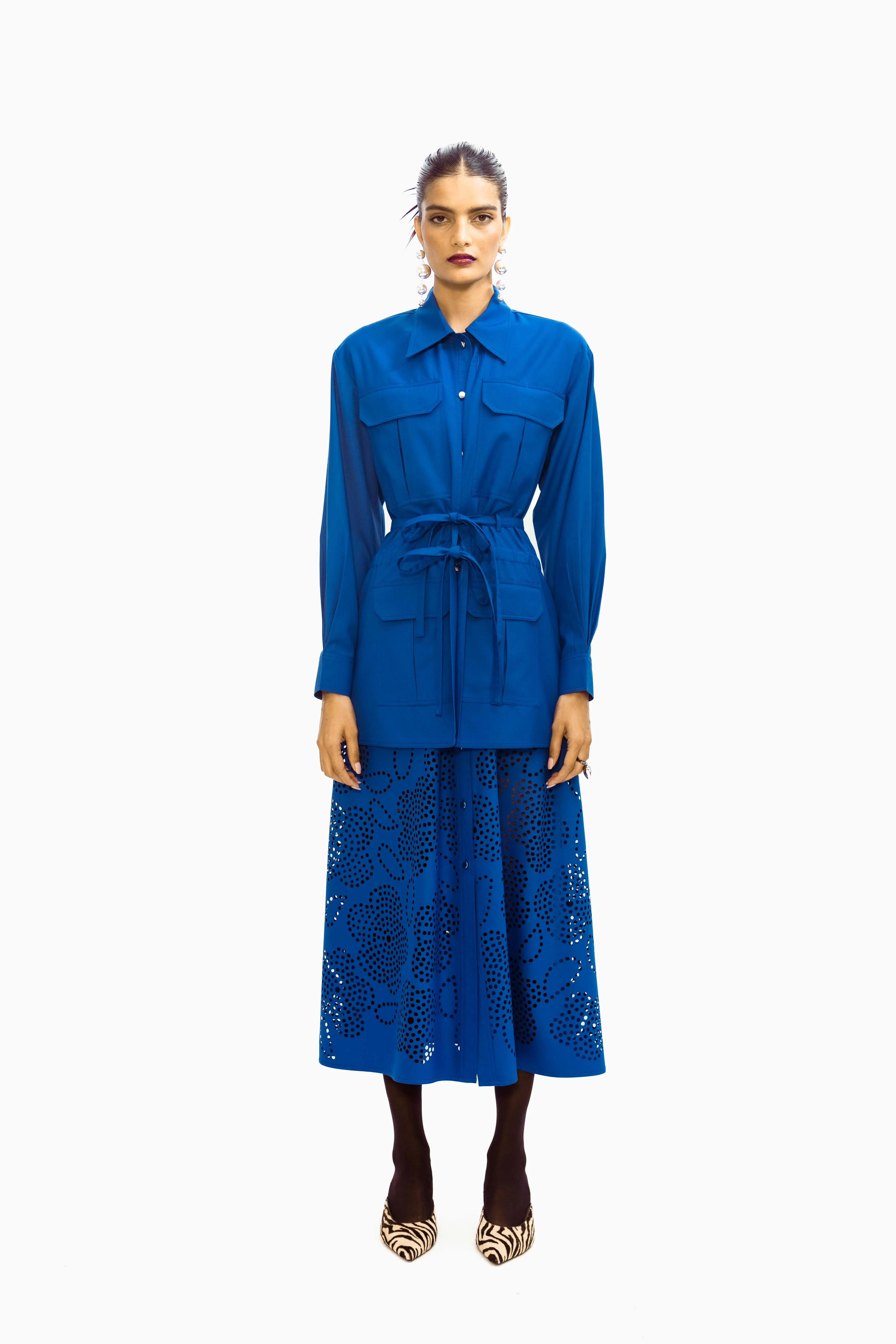Eleanor Dress - Blue
