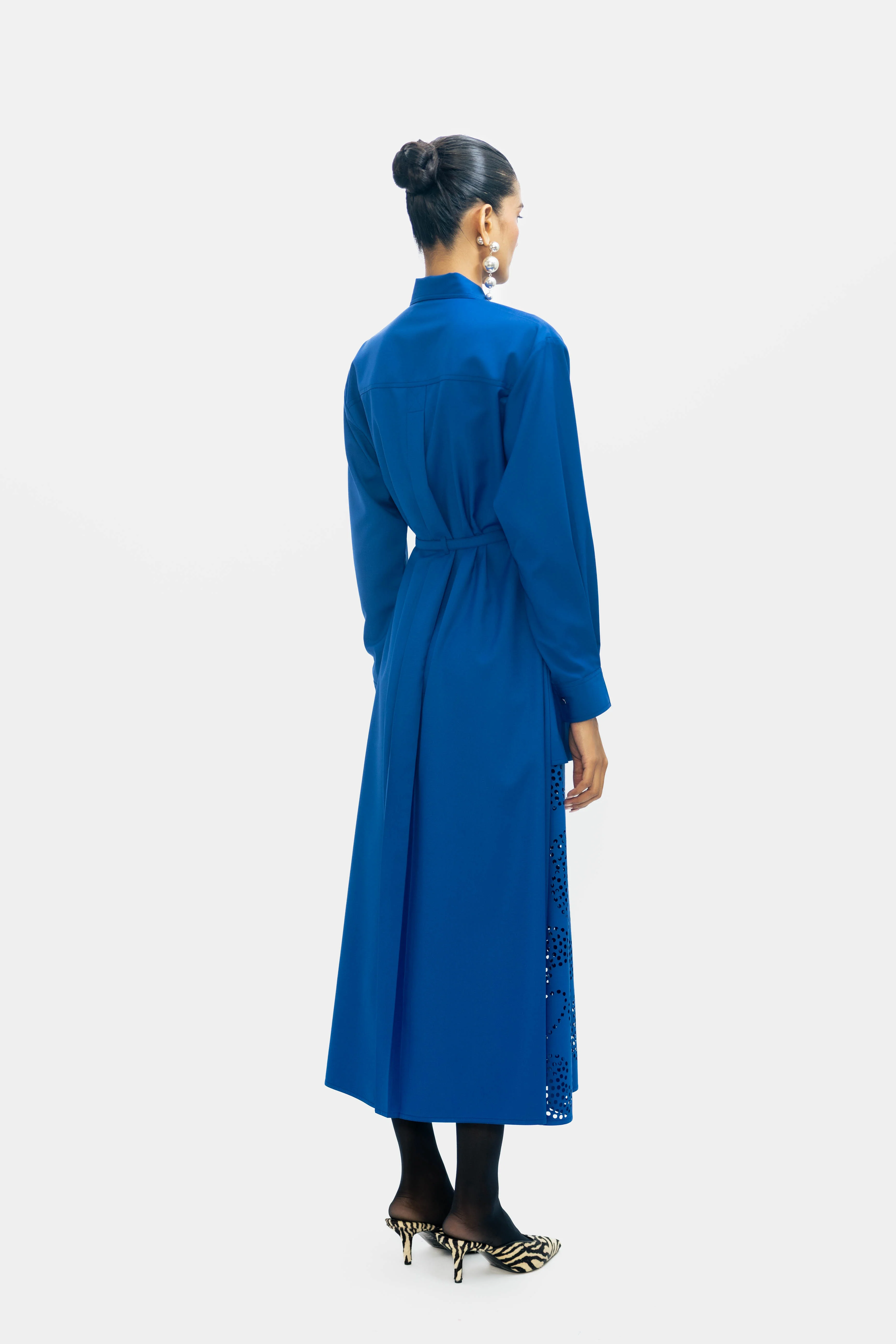 Eleanor Dress - Blue - Image 4