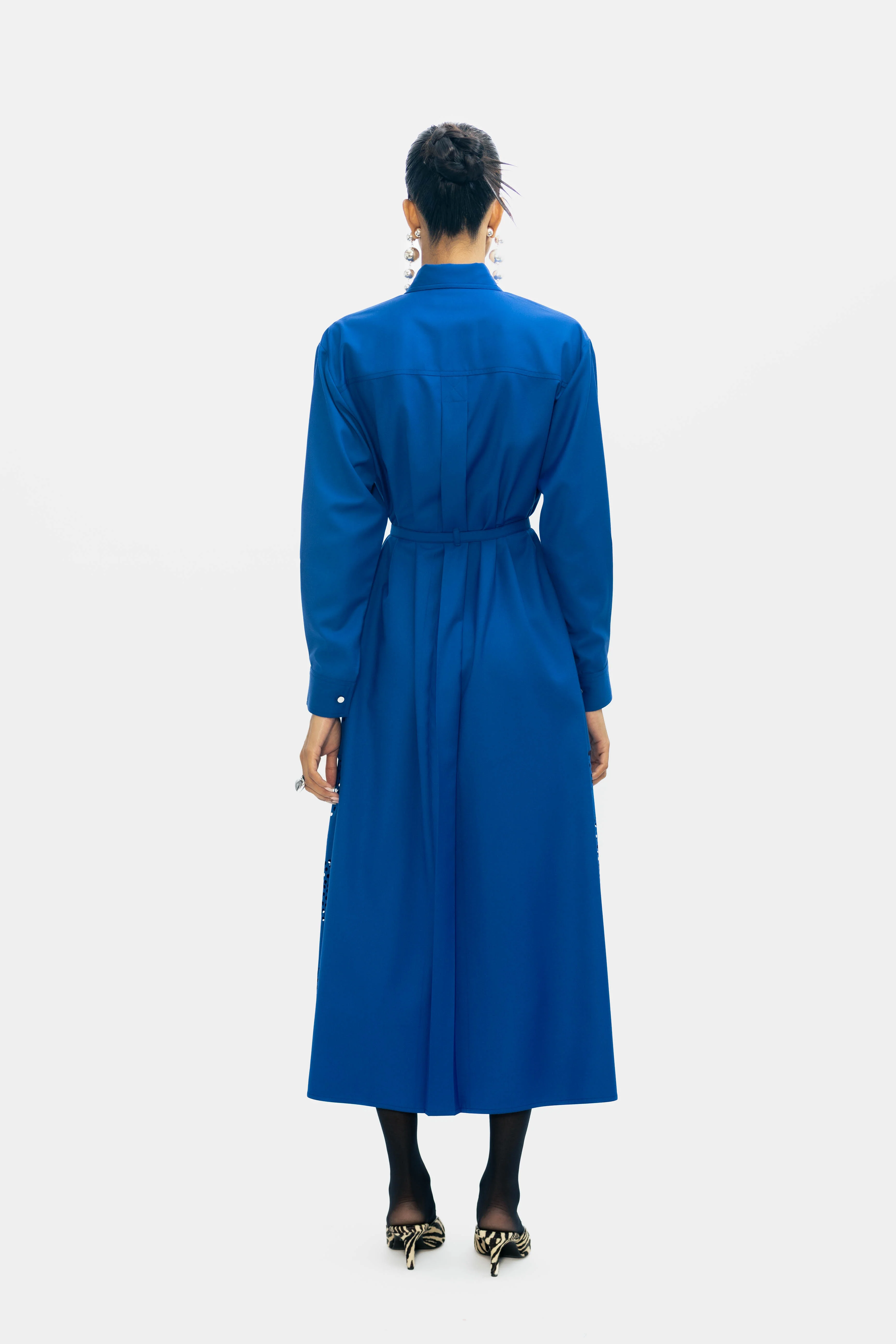 Eleanor Dress - Blue - Image 5
