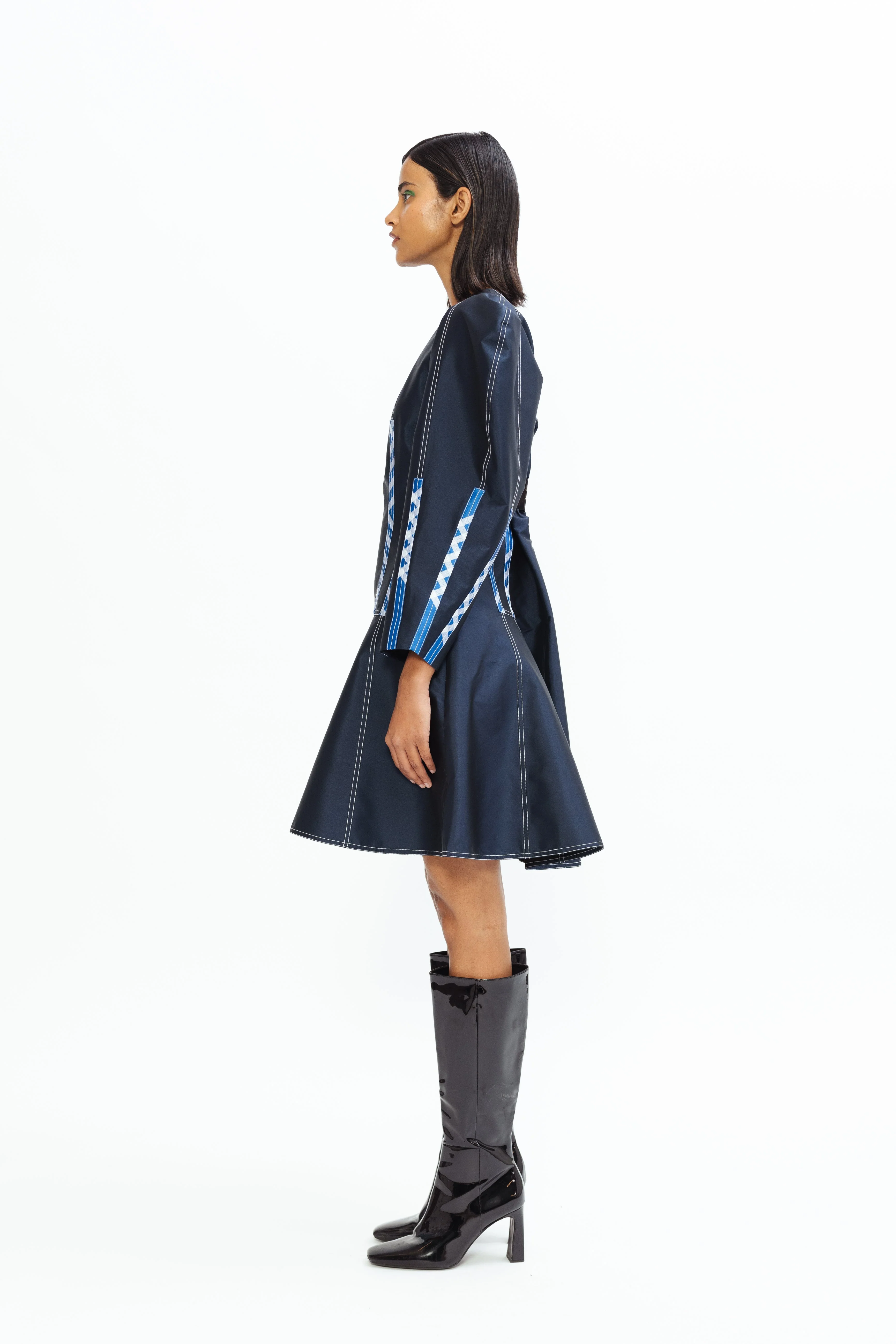 Garnet Dress- Midnight Blue - Image 4