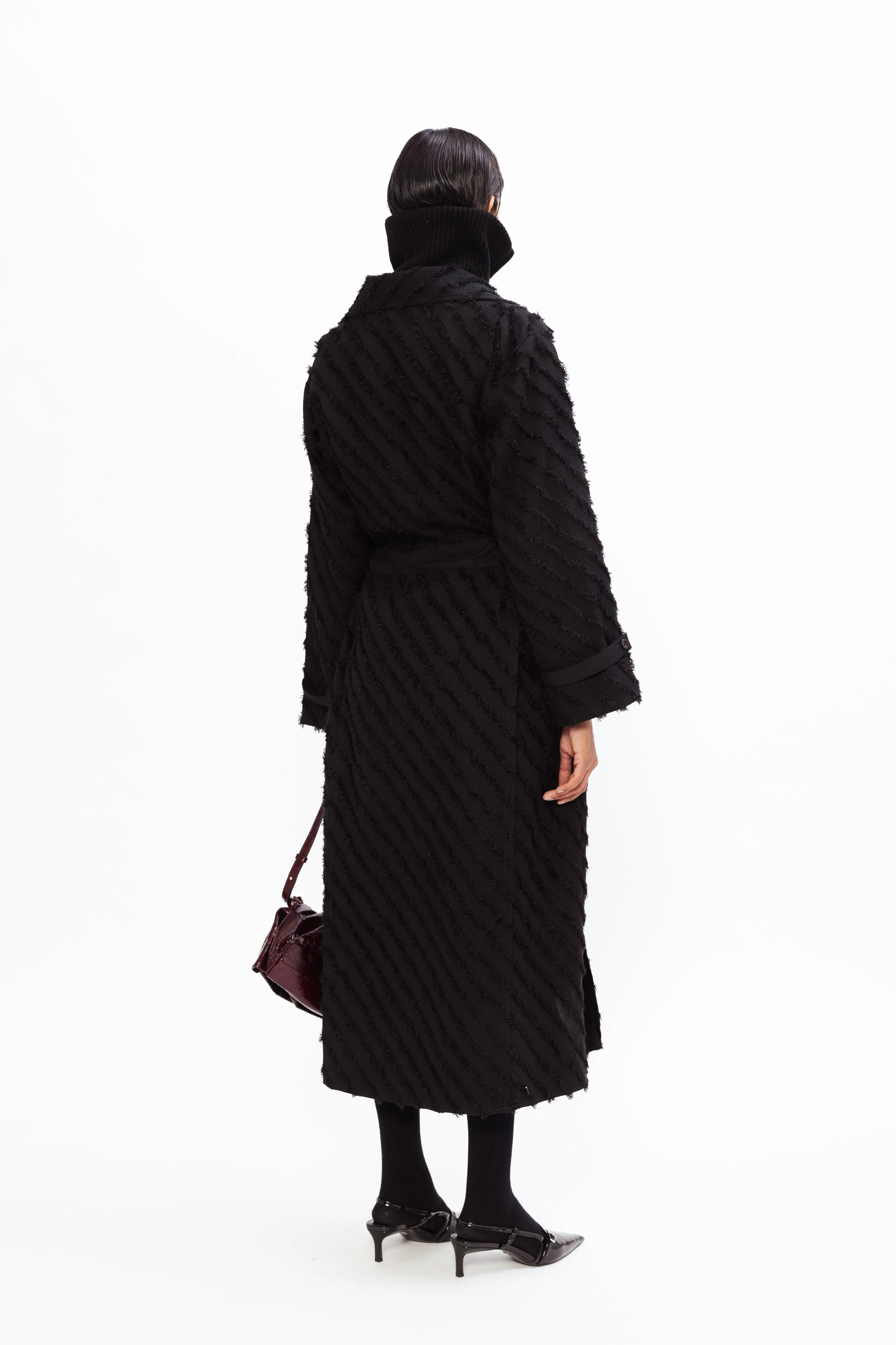 Graphite Wool Coat - Image 6