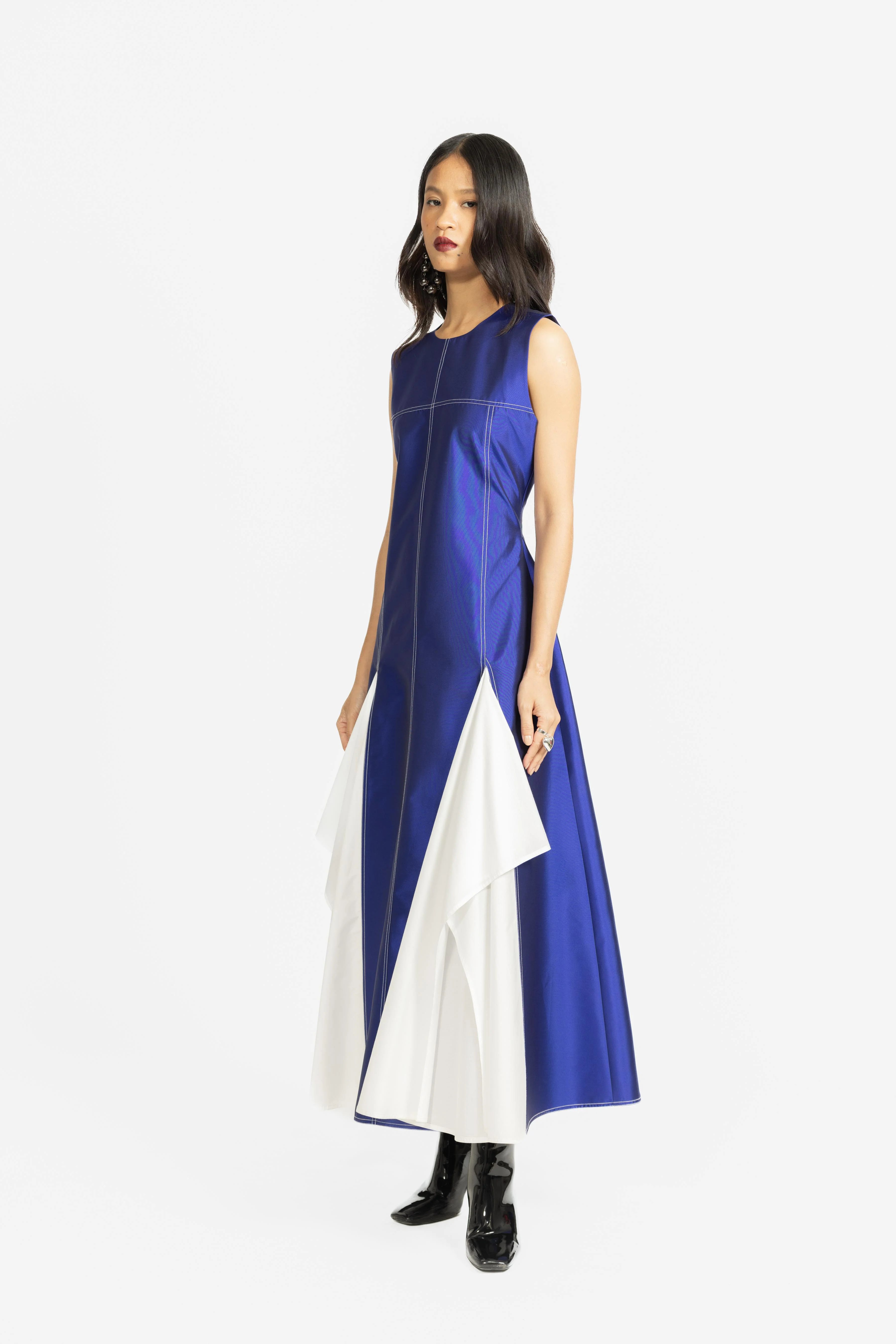 Hariet Dress - Blue - Image 2