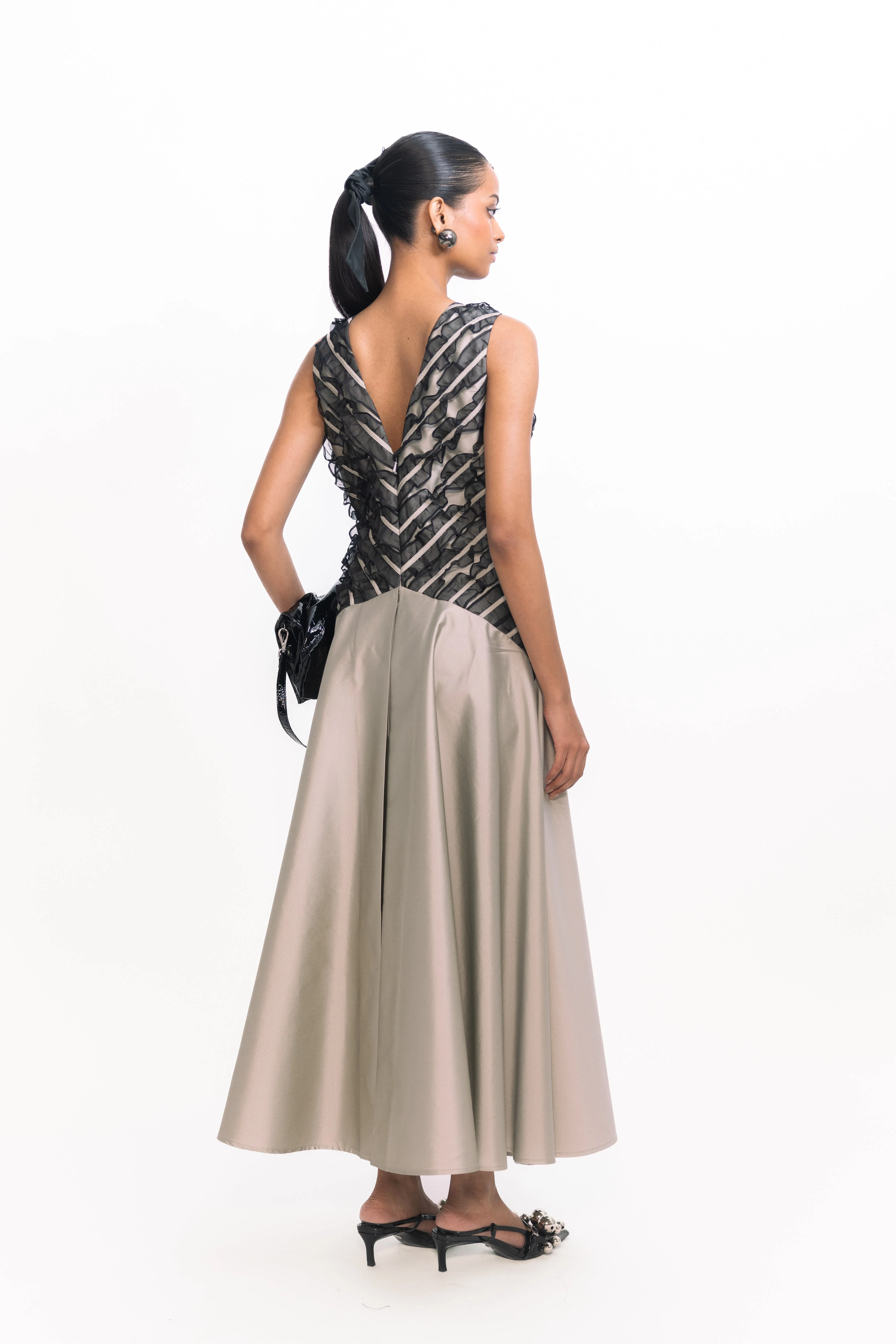 Heather Ruffled Dress - Image 10