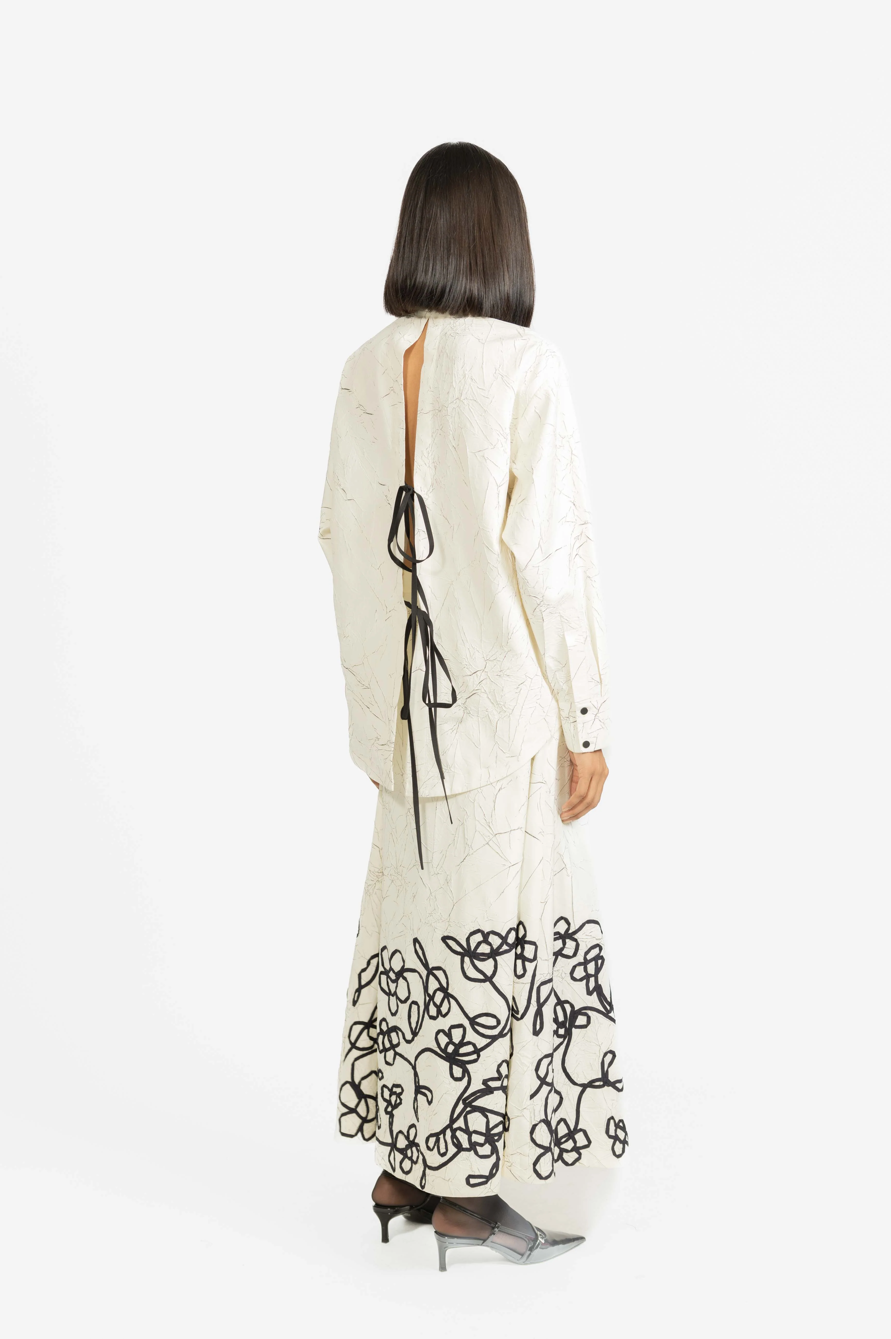 Joana Embroidered Shirt - Image 5
