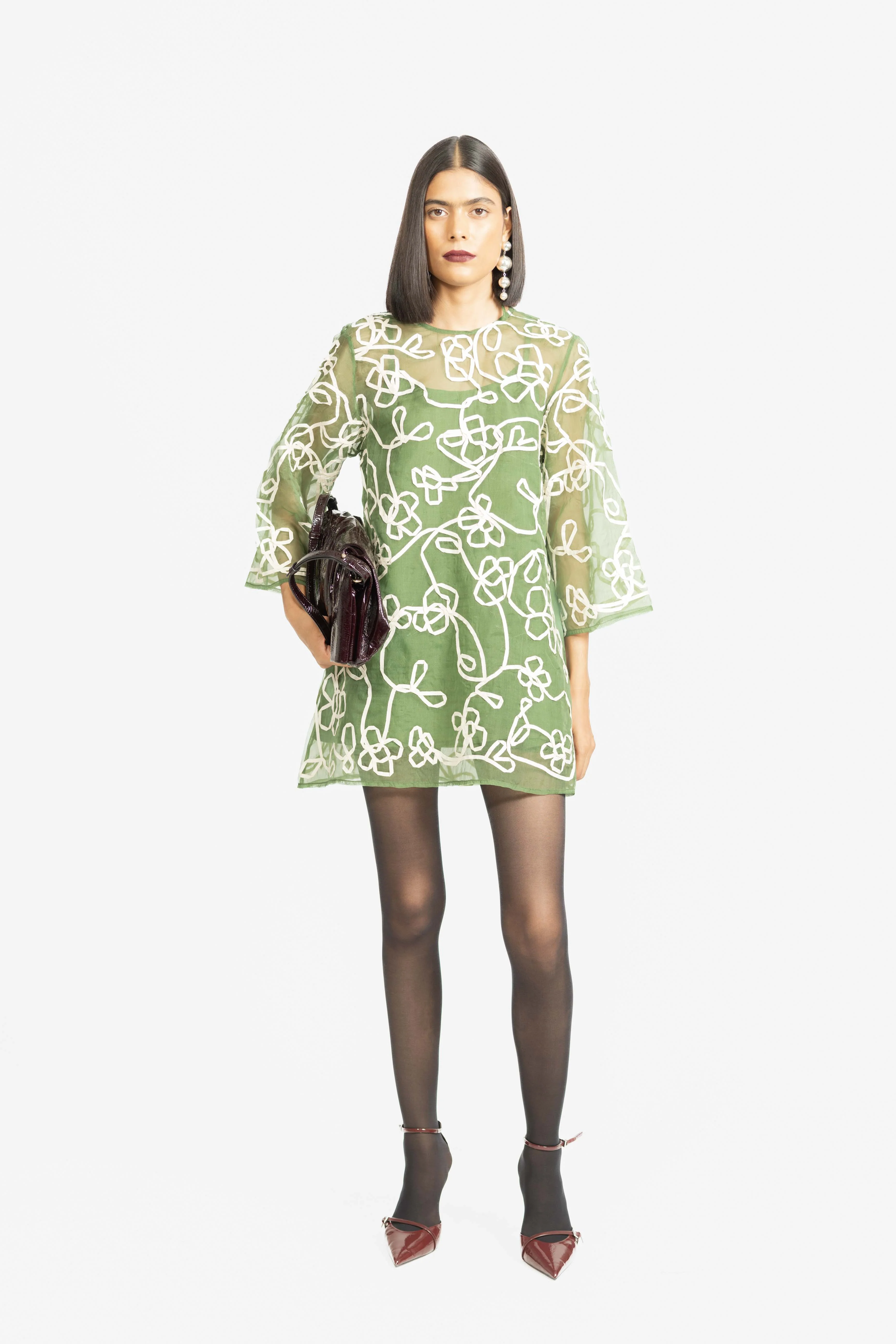 Katya Embroidered Dress