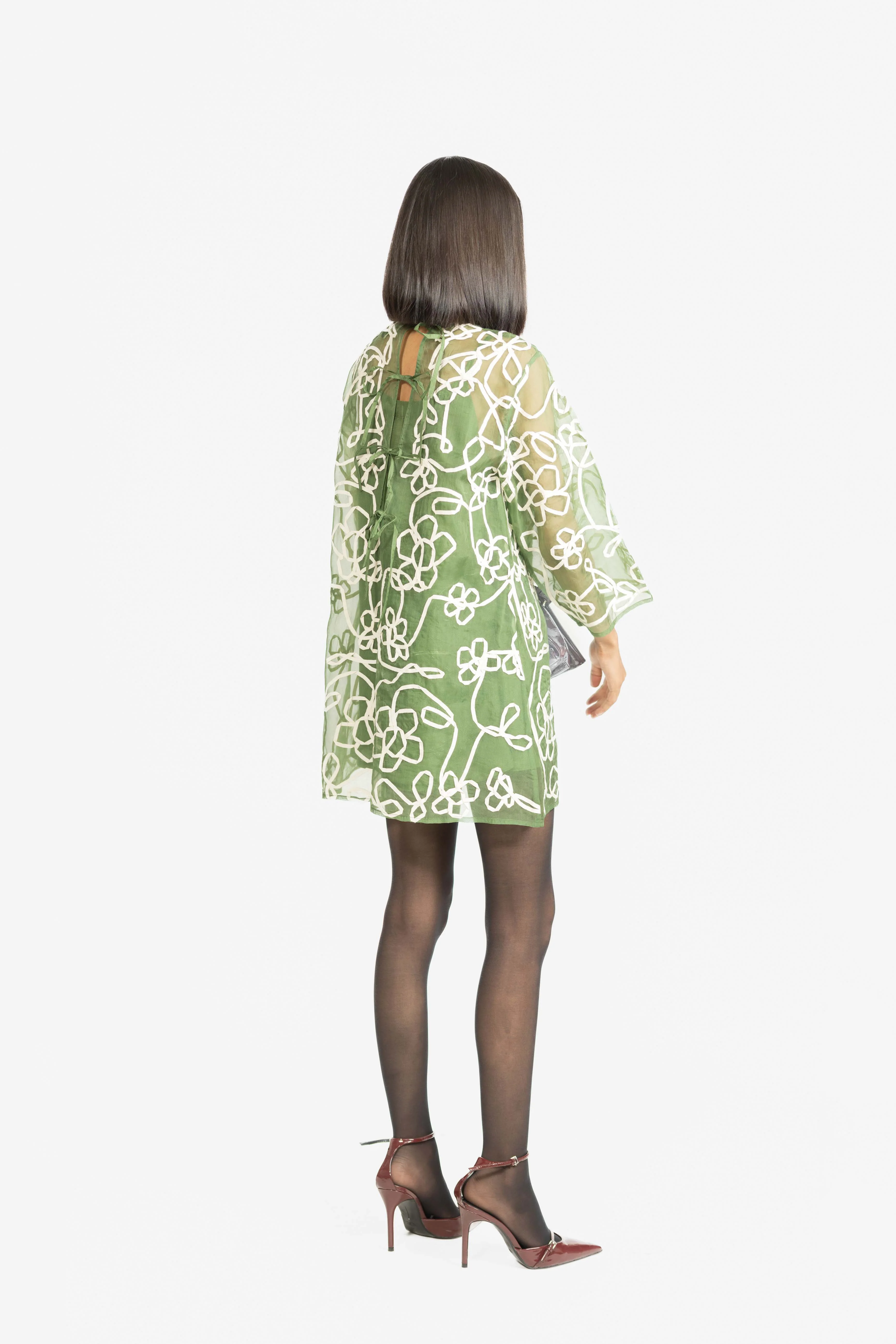 Katya Embroidered Dress - Image 5