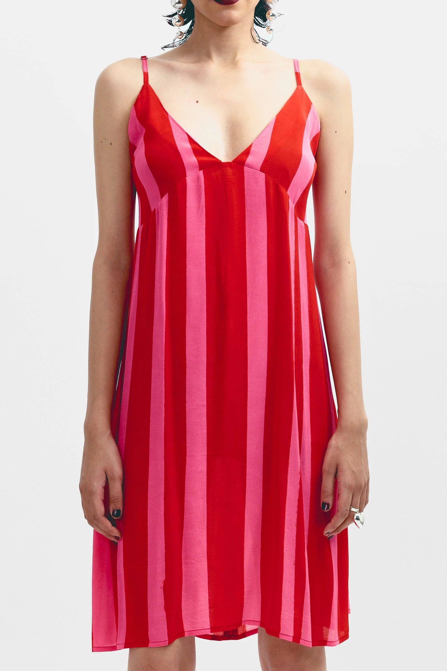 Keira Organza Dress Set - Red - Image 7