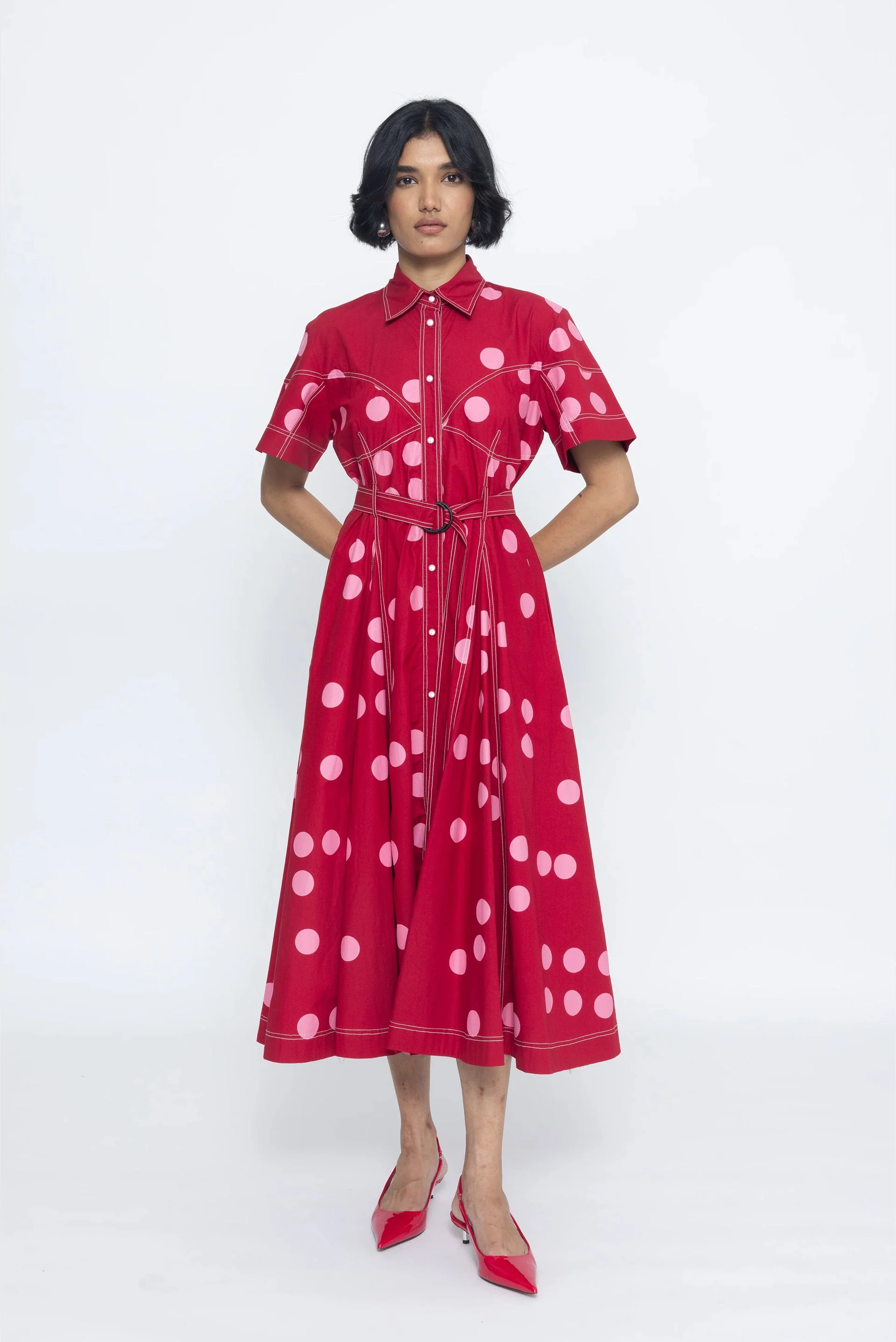 Macau Dress - Red