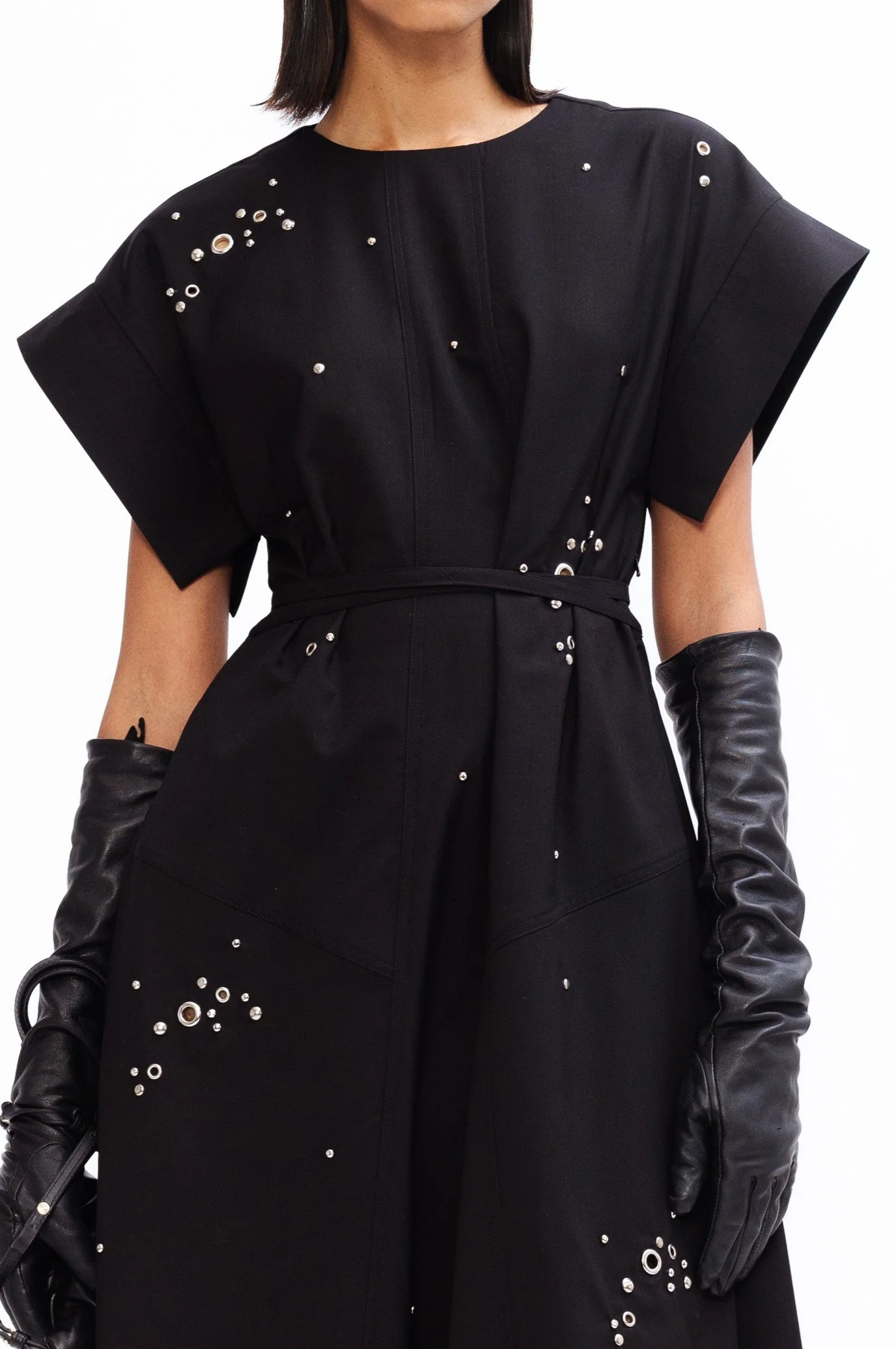 Peony Rivetted Dress - Image 4
