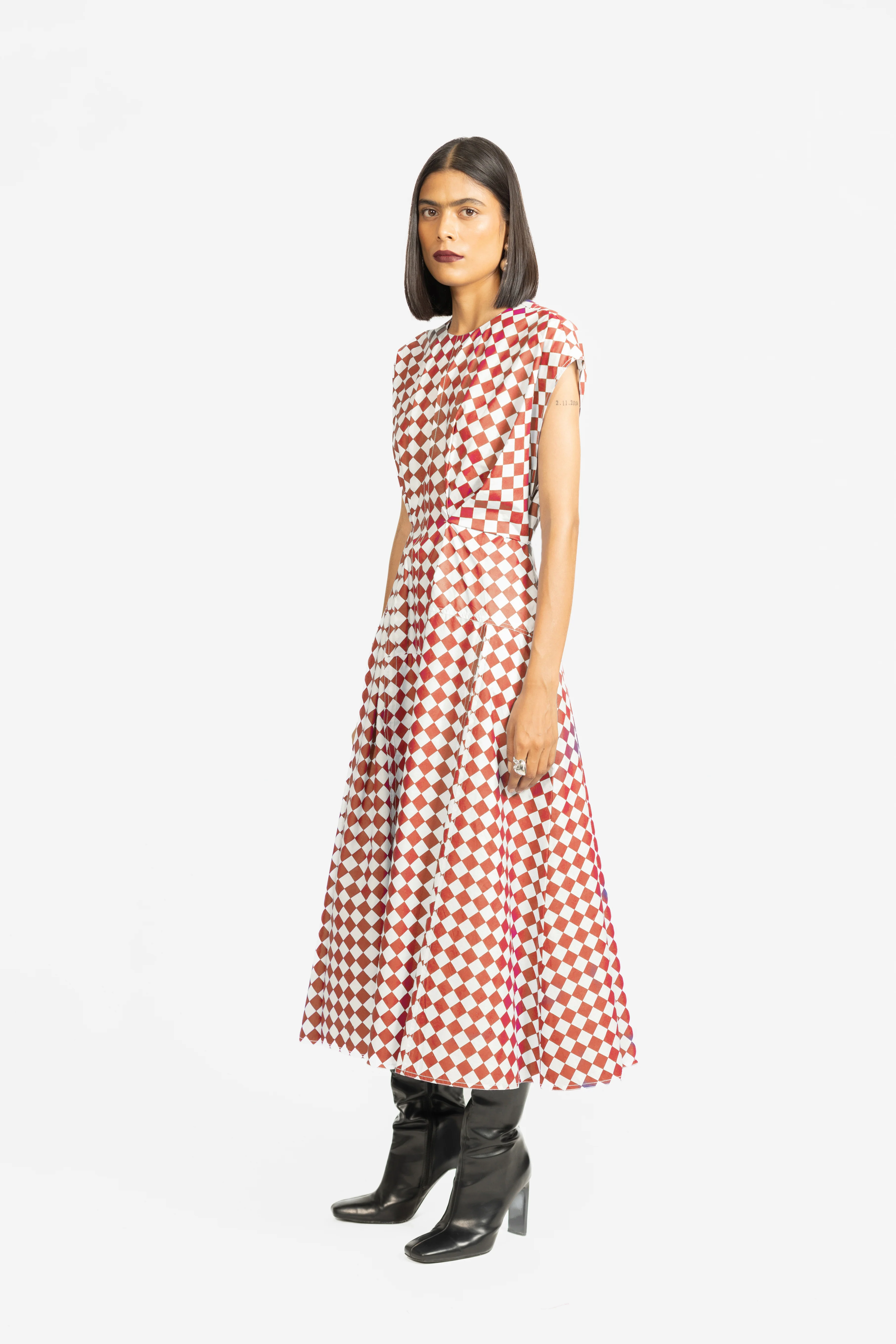 Rift Dress - Rust - Image 2