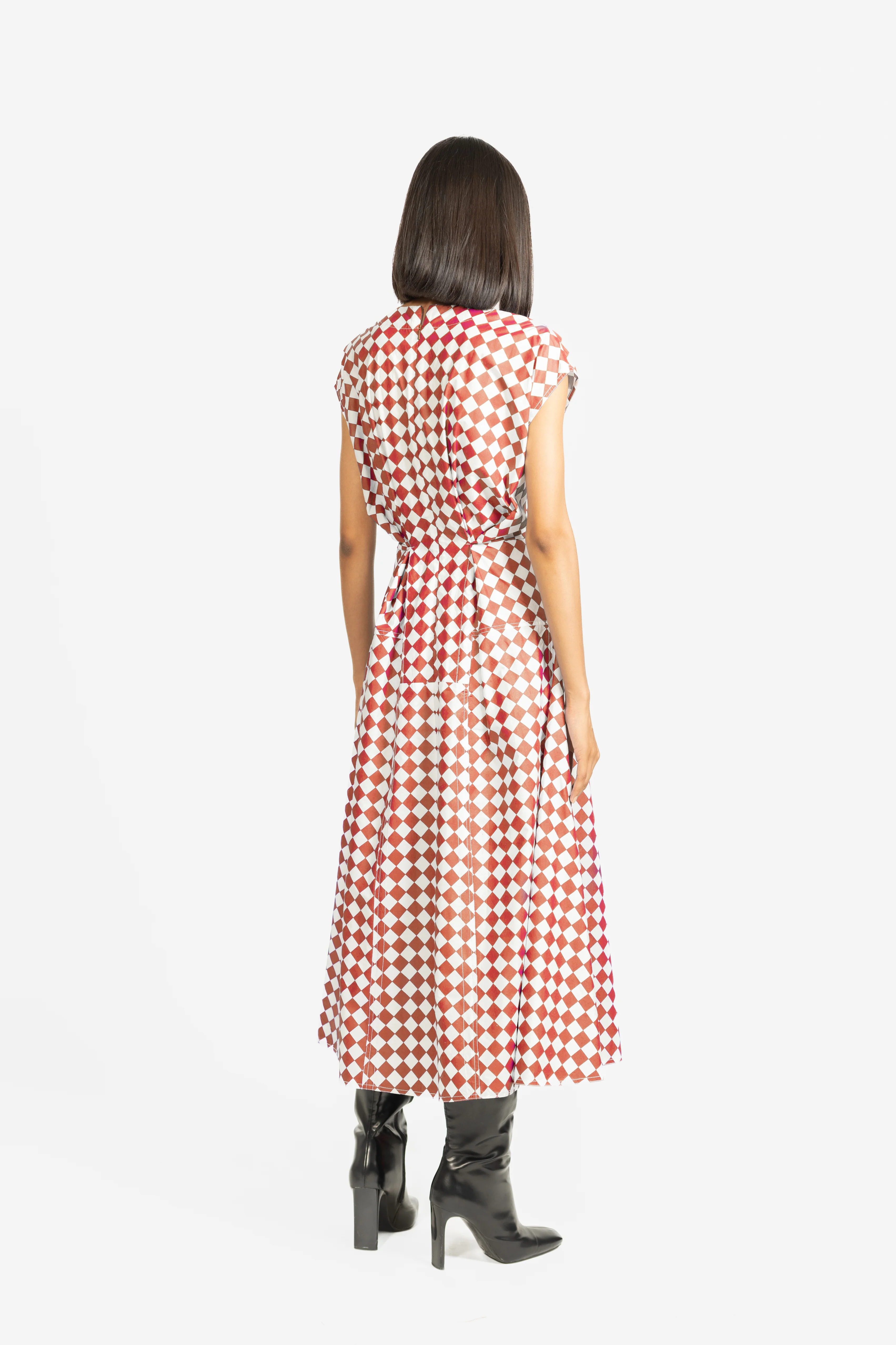 Rift Dress - Rust - Image 3
