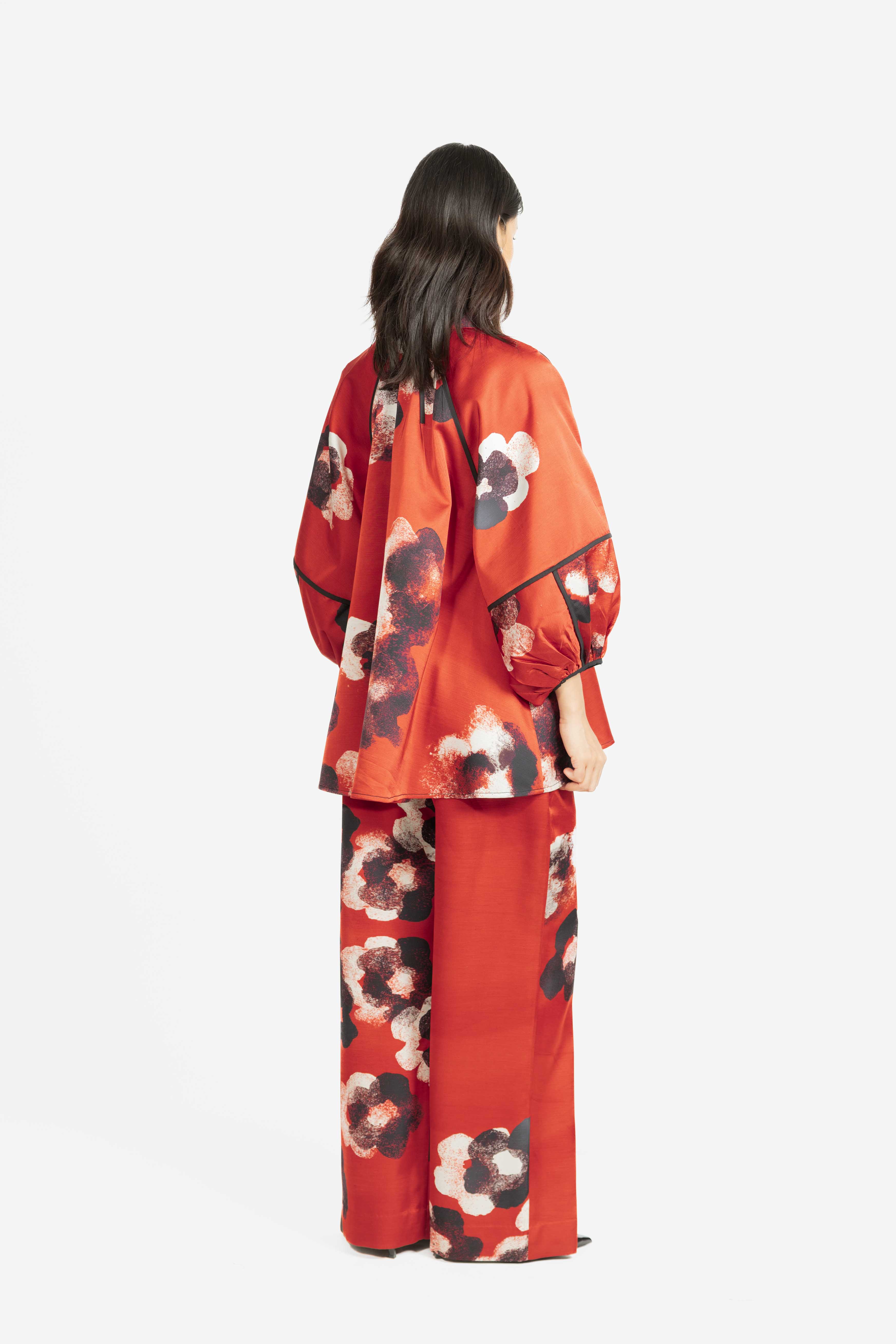 Tamarah Trousers - Red - Image 4