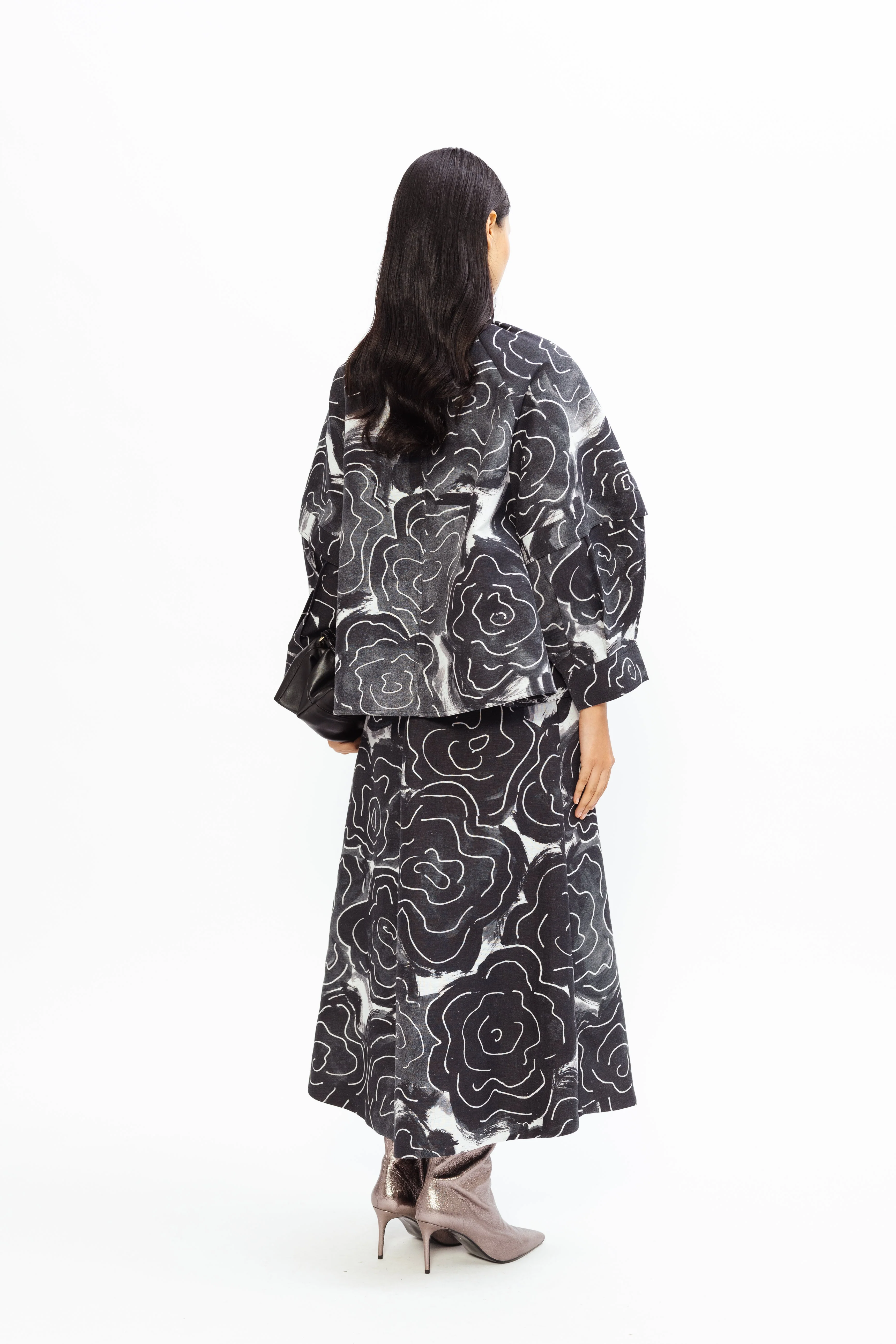 Virgina Linen Set - Charcoal - Image 5