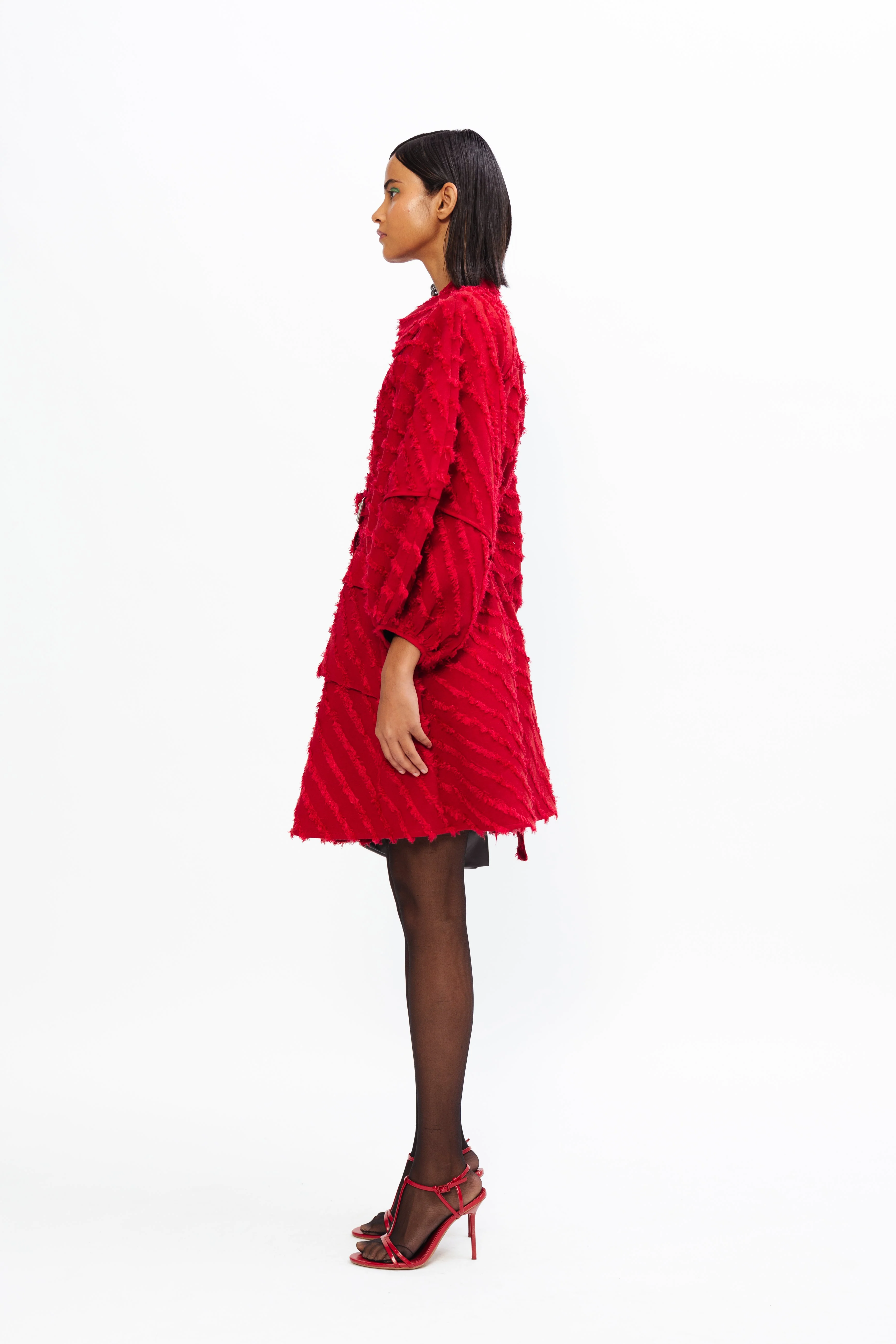 Zahara Wool Dress - Image 4